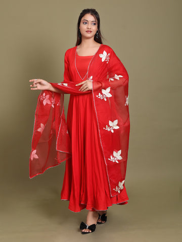 Candy Red Suit Set