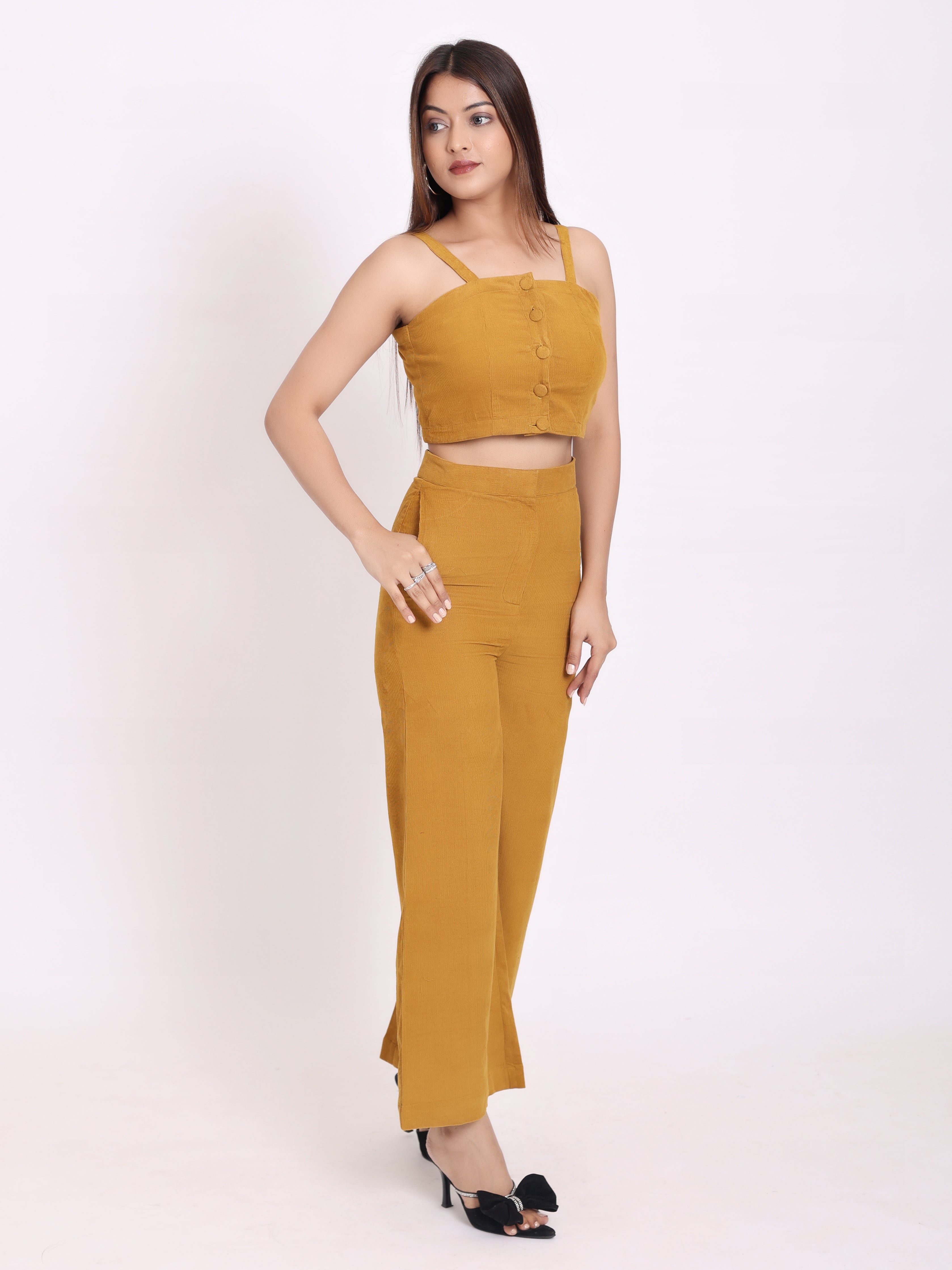 Dijon Yellow Co-Ord Set