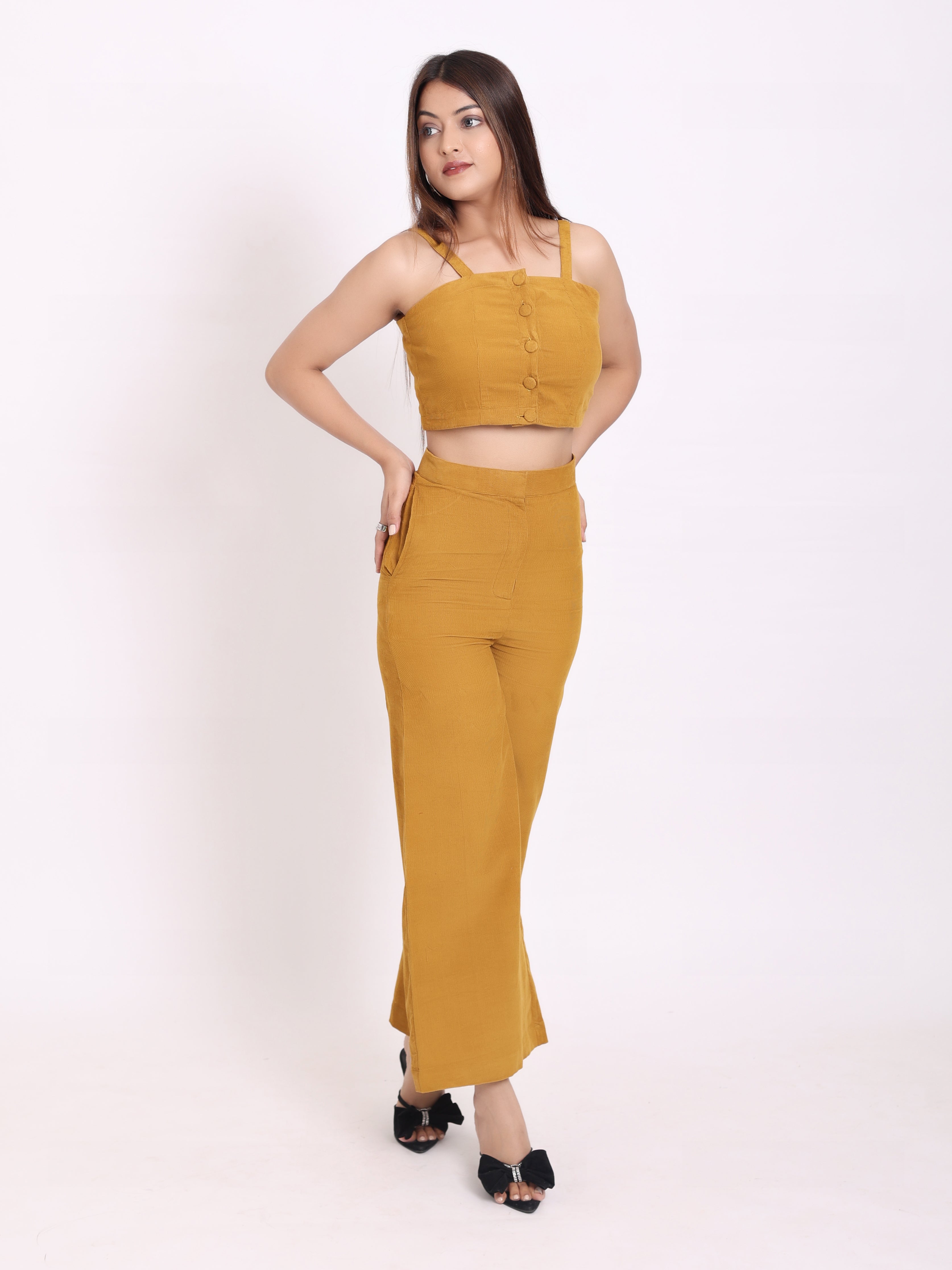 Dijon Yellow Co-Ord Set
