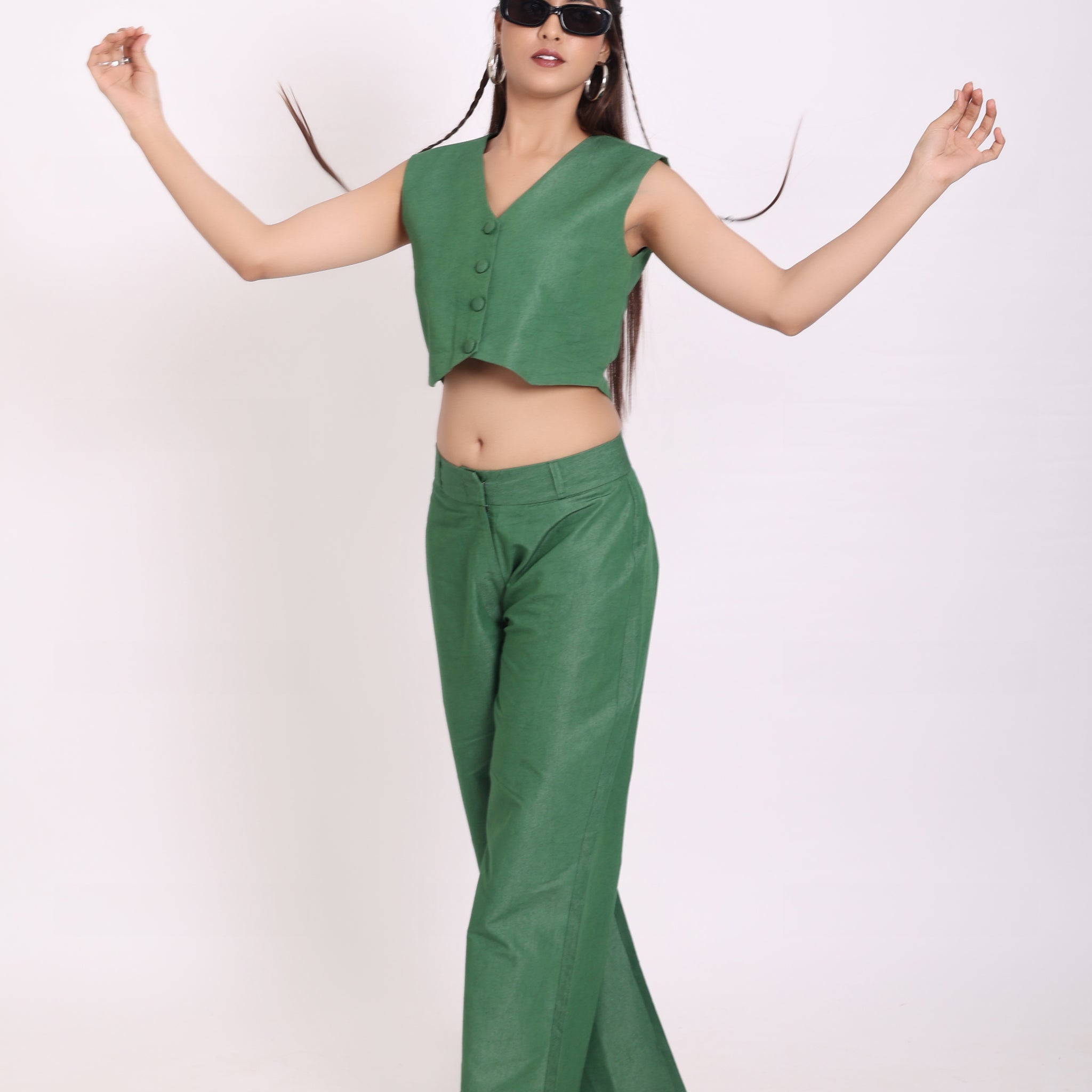 Cadmium Green Co-Ord Set