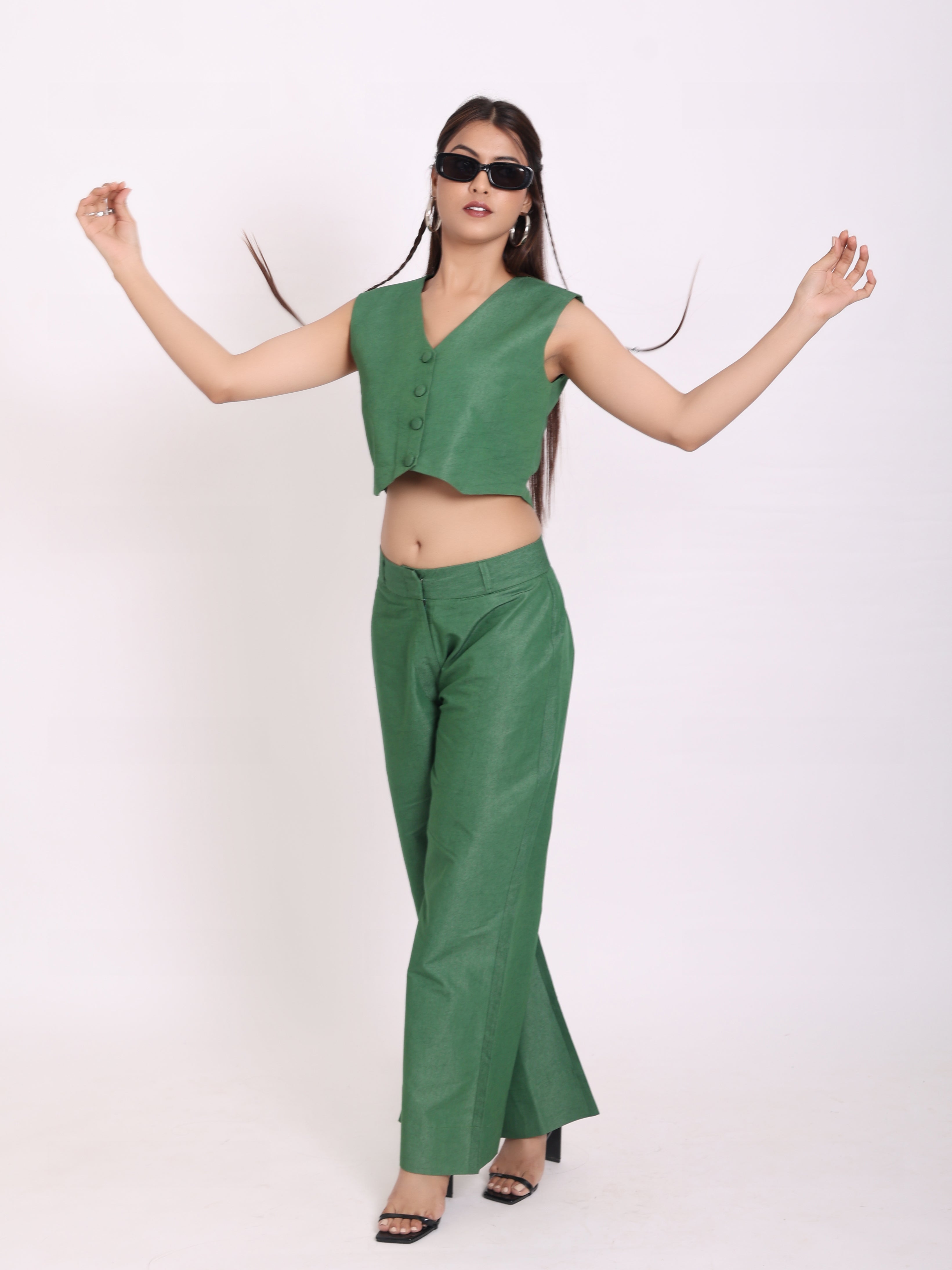 Cadmium Green Co-Ord Set