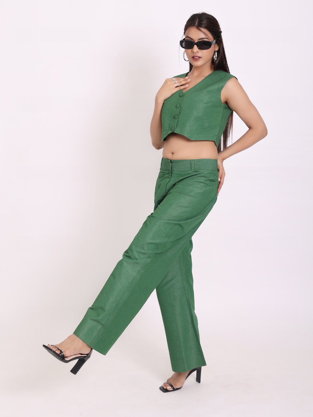 Cadmium Green Co-Ord Set
