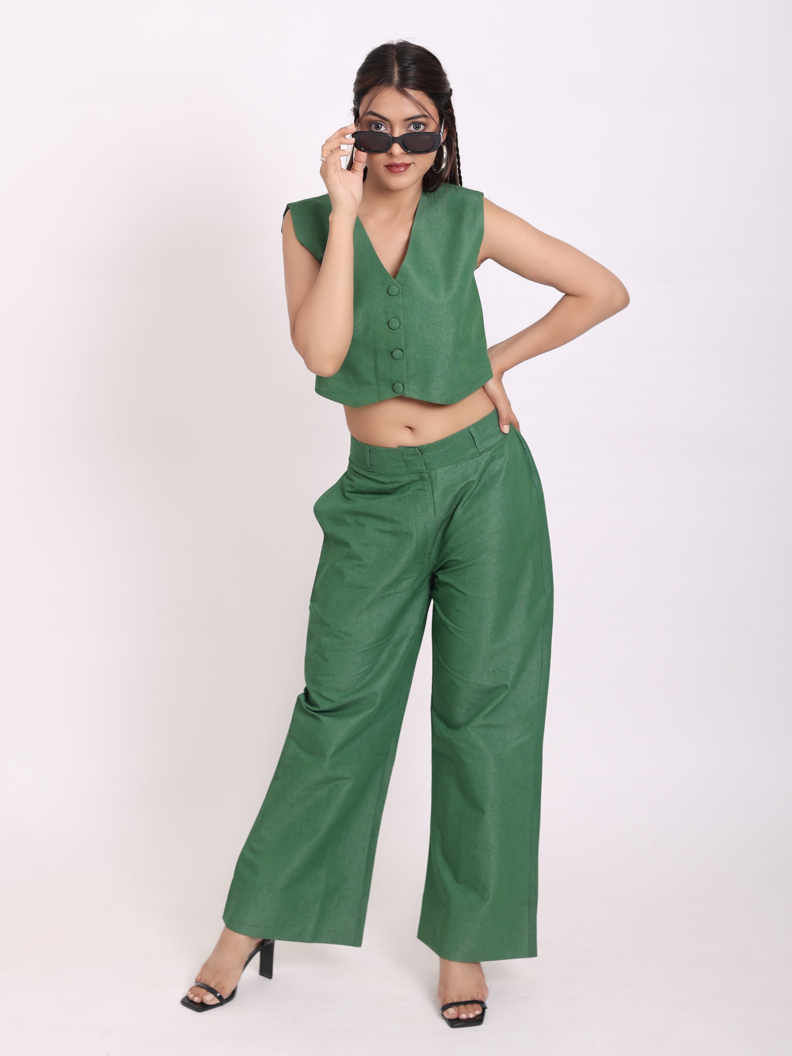 Cadmium Green Co-Ord Set