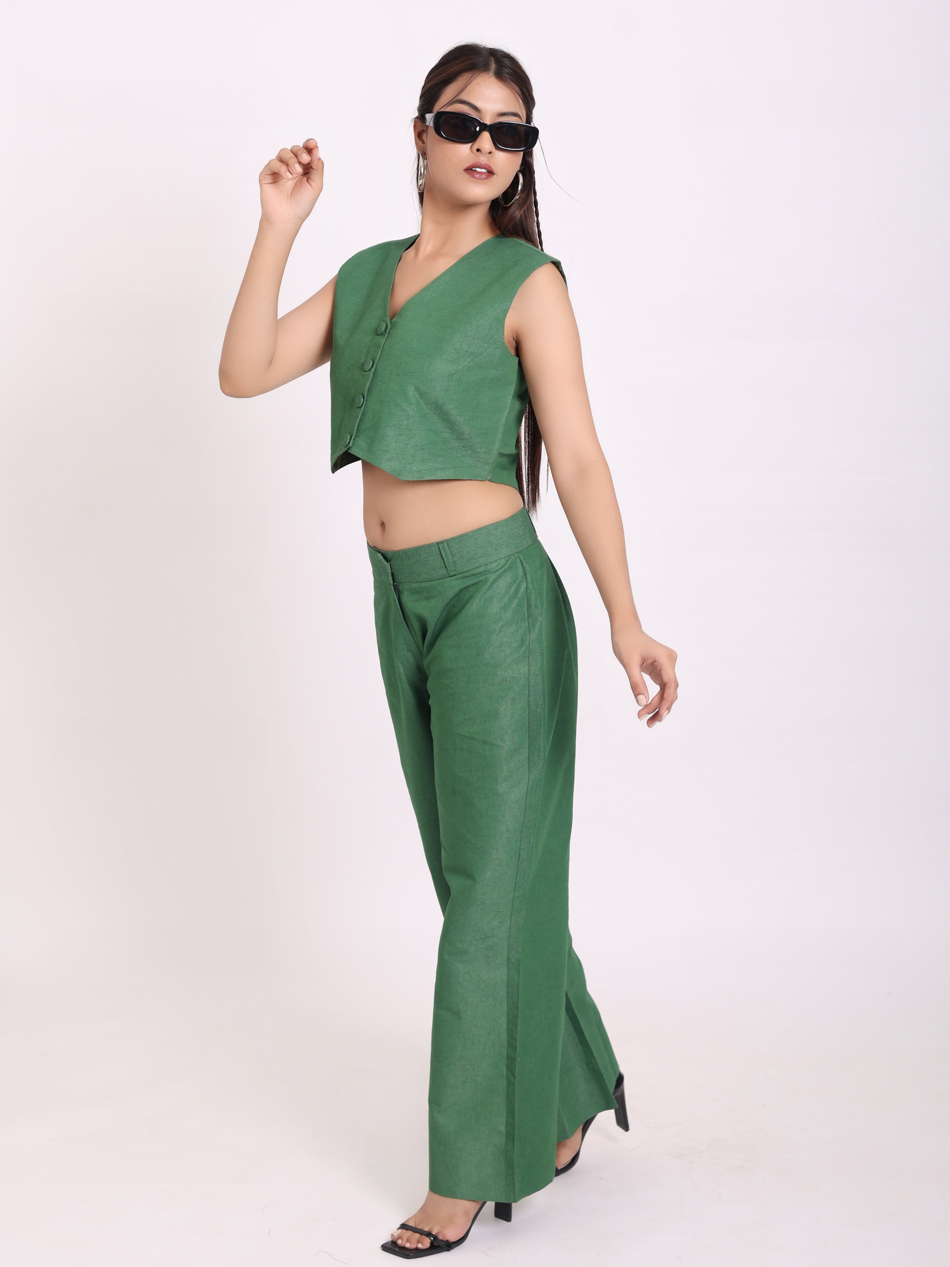 Cadmium Green Co-Ord Set