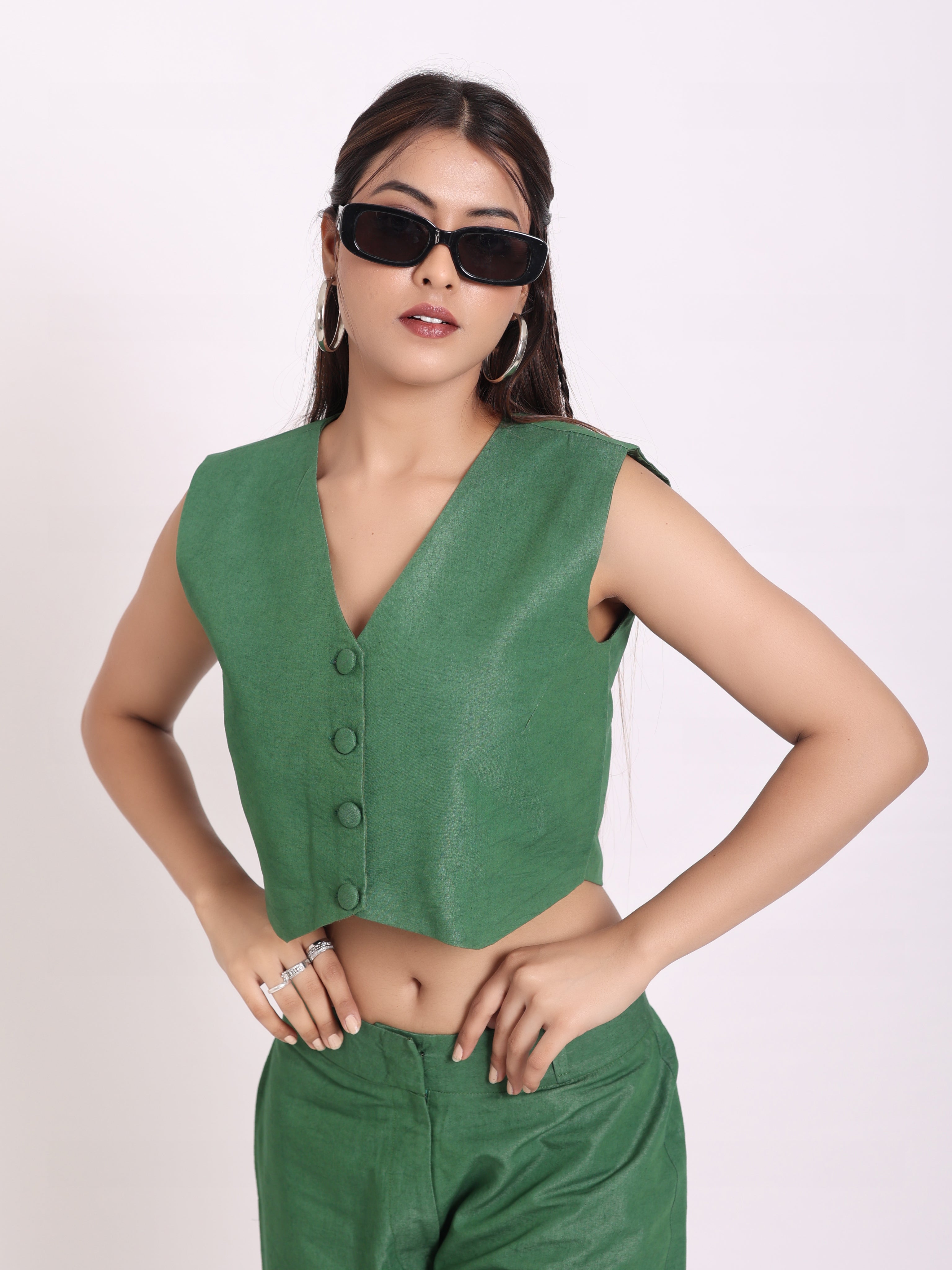 Cadmium Green Co-Ord Set