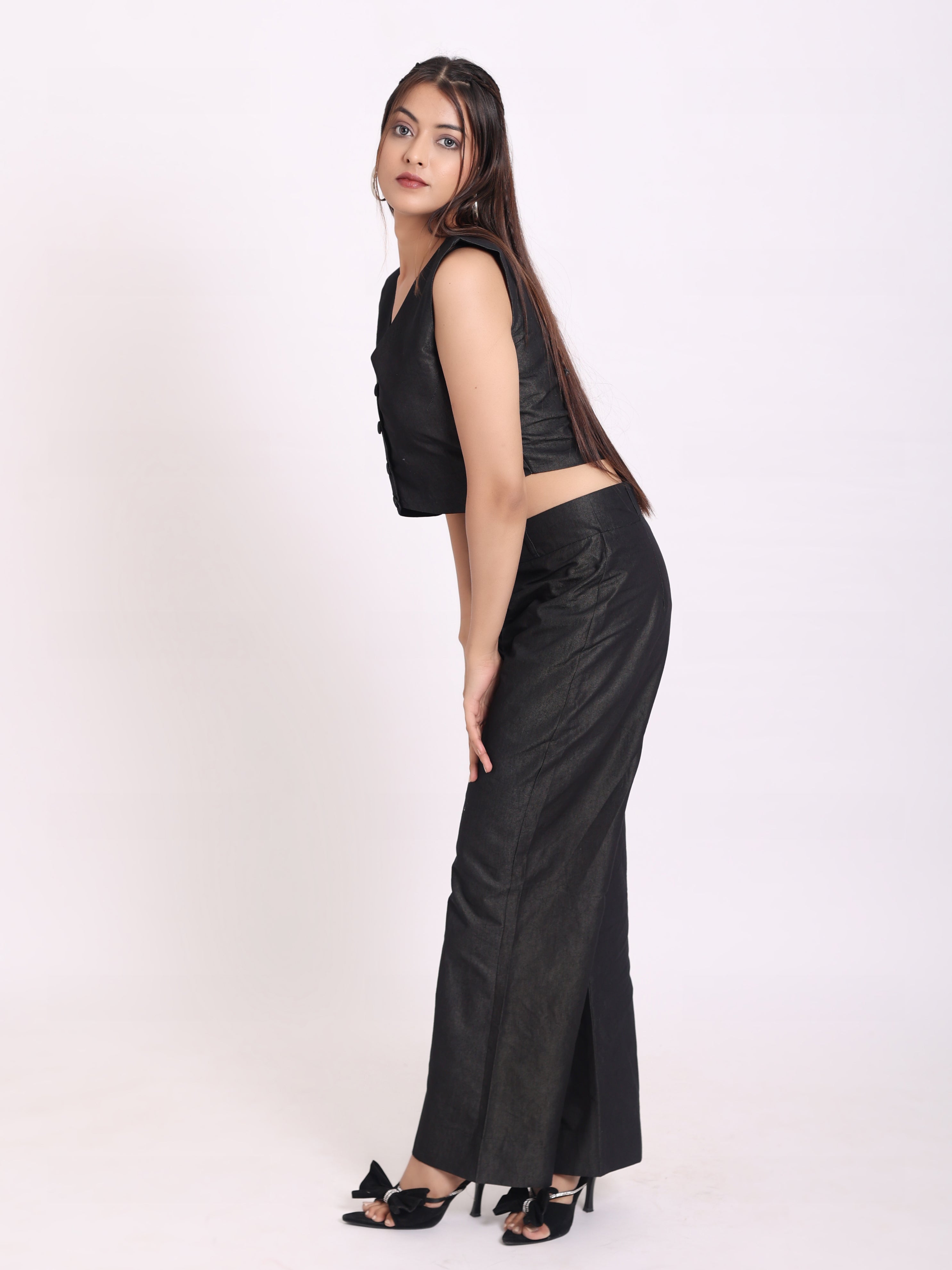 Shadow Black Co-Ord Set