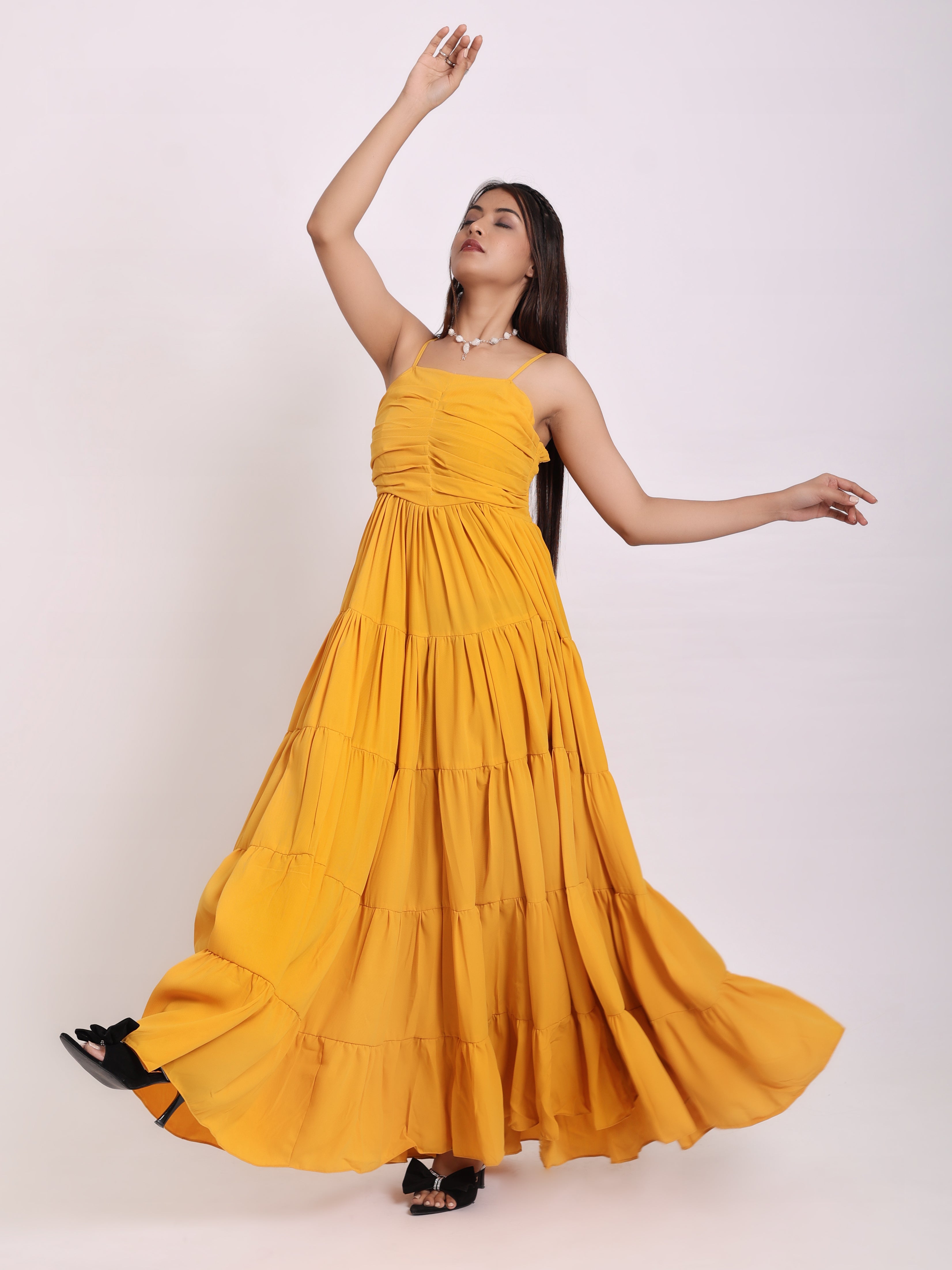 Butterscotch Maxi Dress