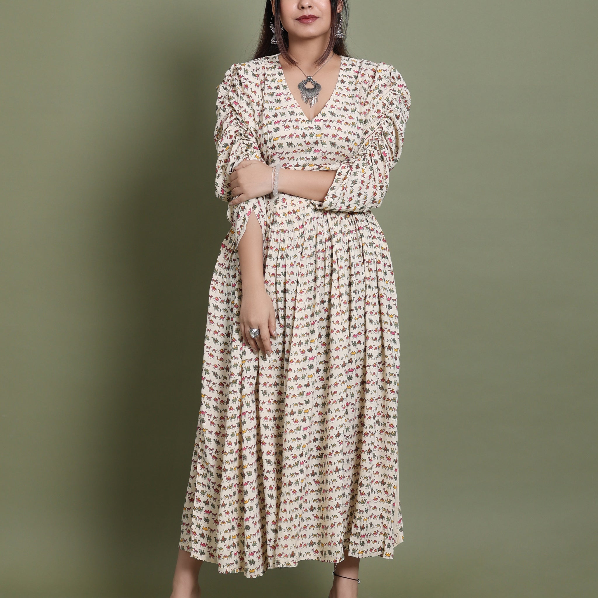 Moose Brown Dress