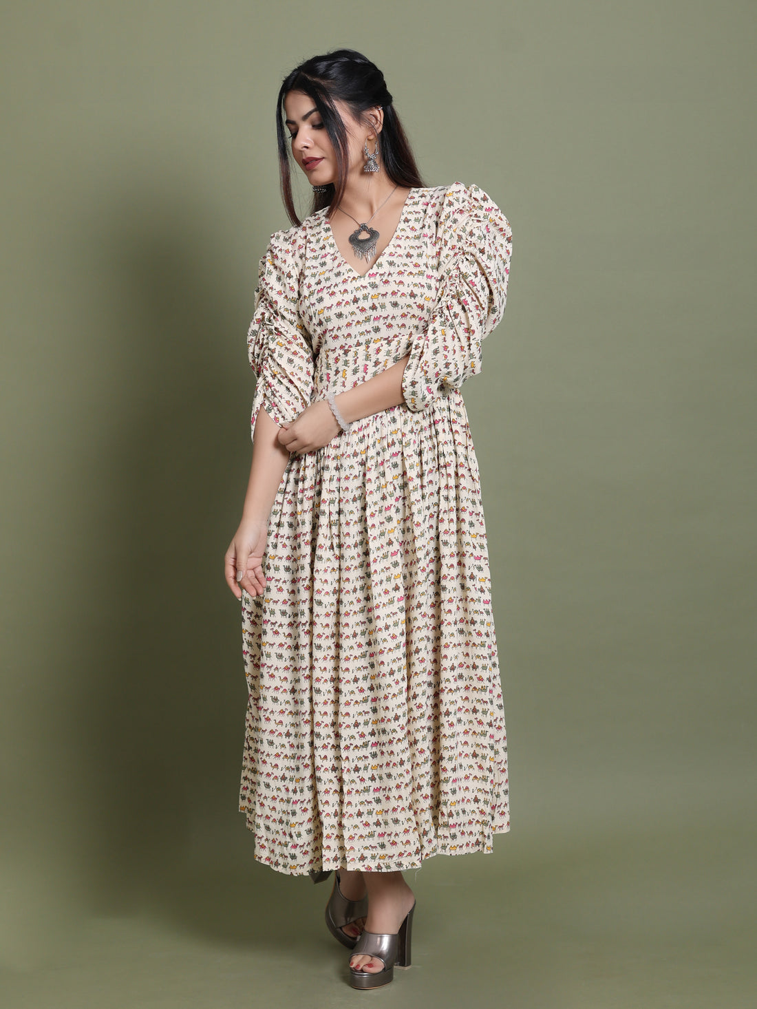 Moose Brown Dress