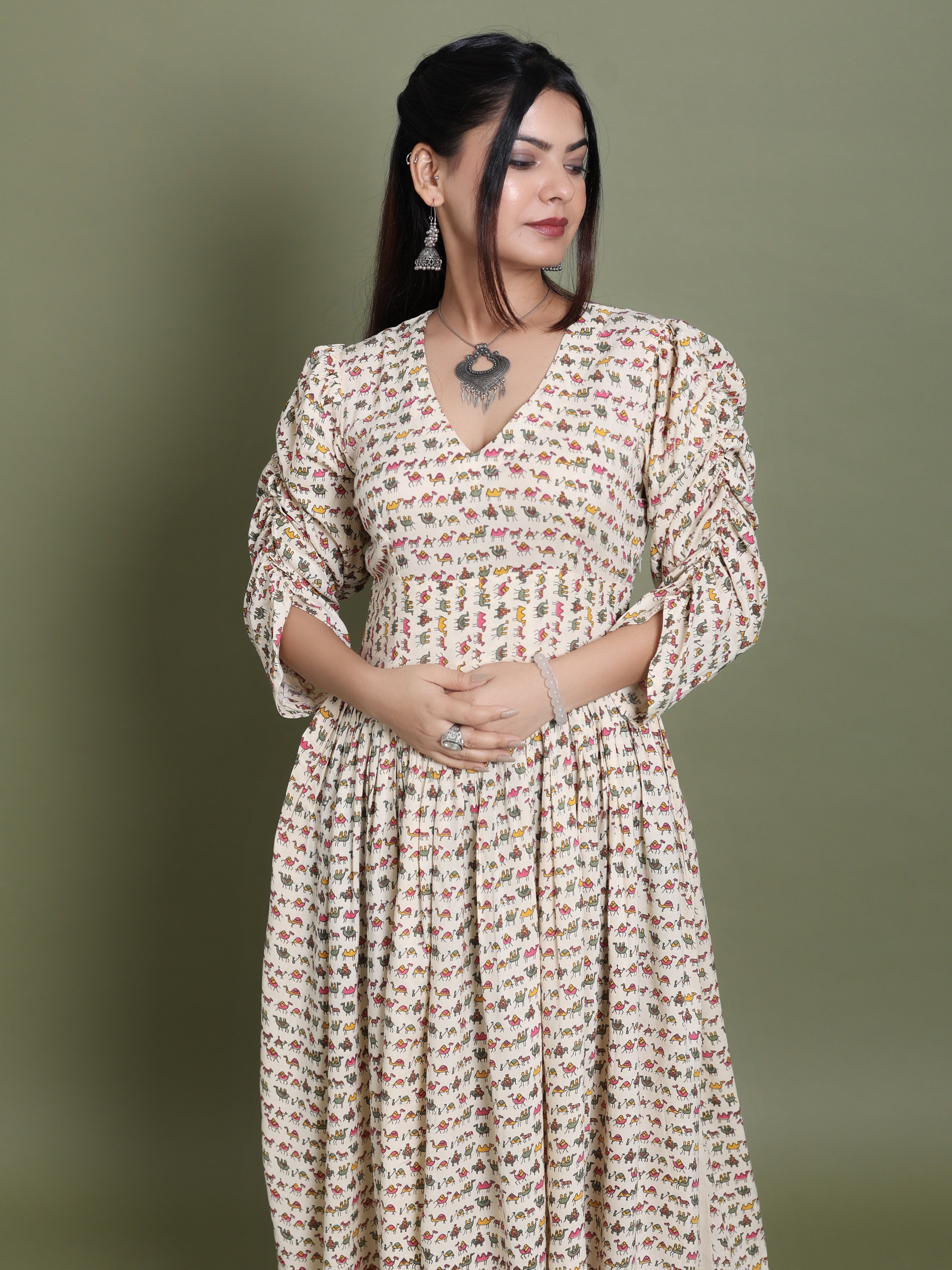 Moose Brown Dress