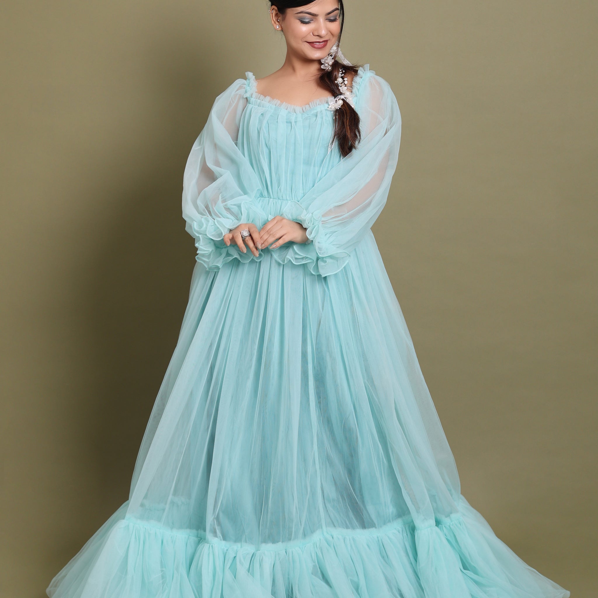 Ice Blue Gown