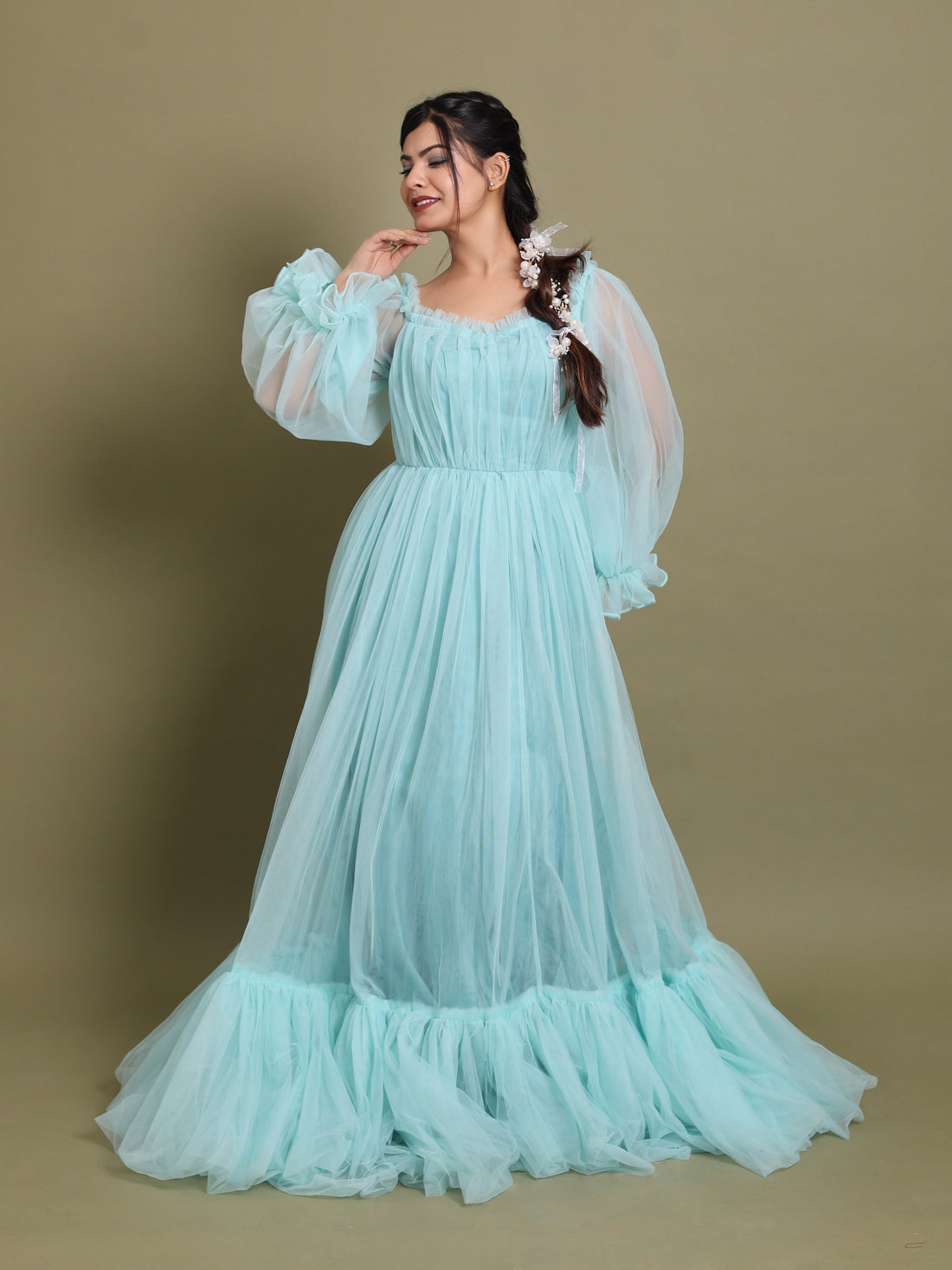 Ice Blue Gown