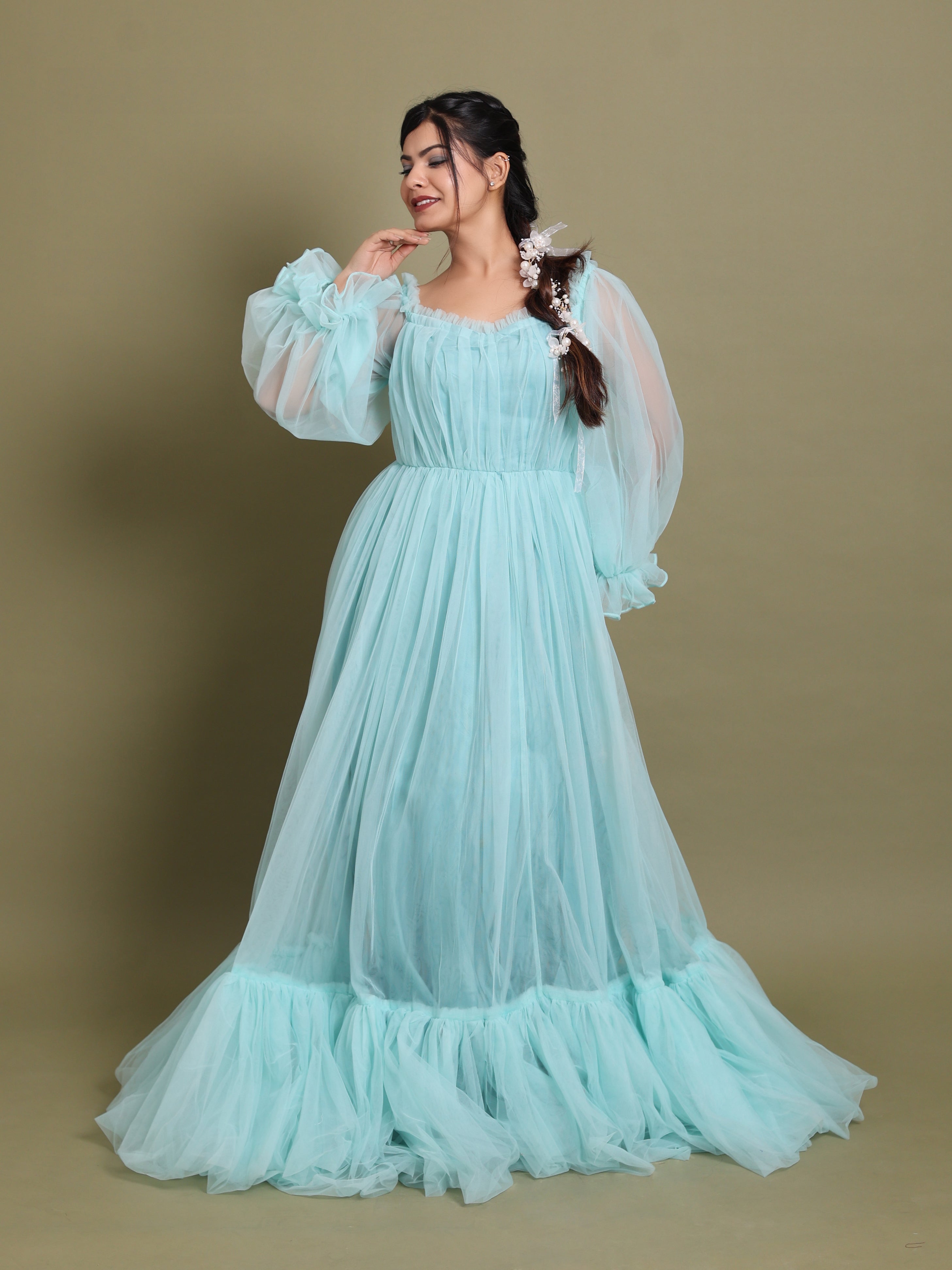 Ice Blue Gown