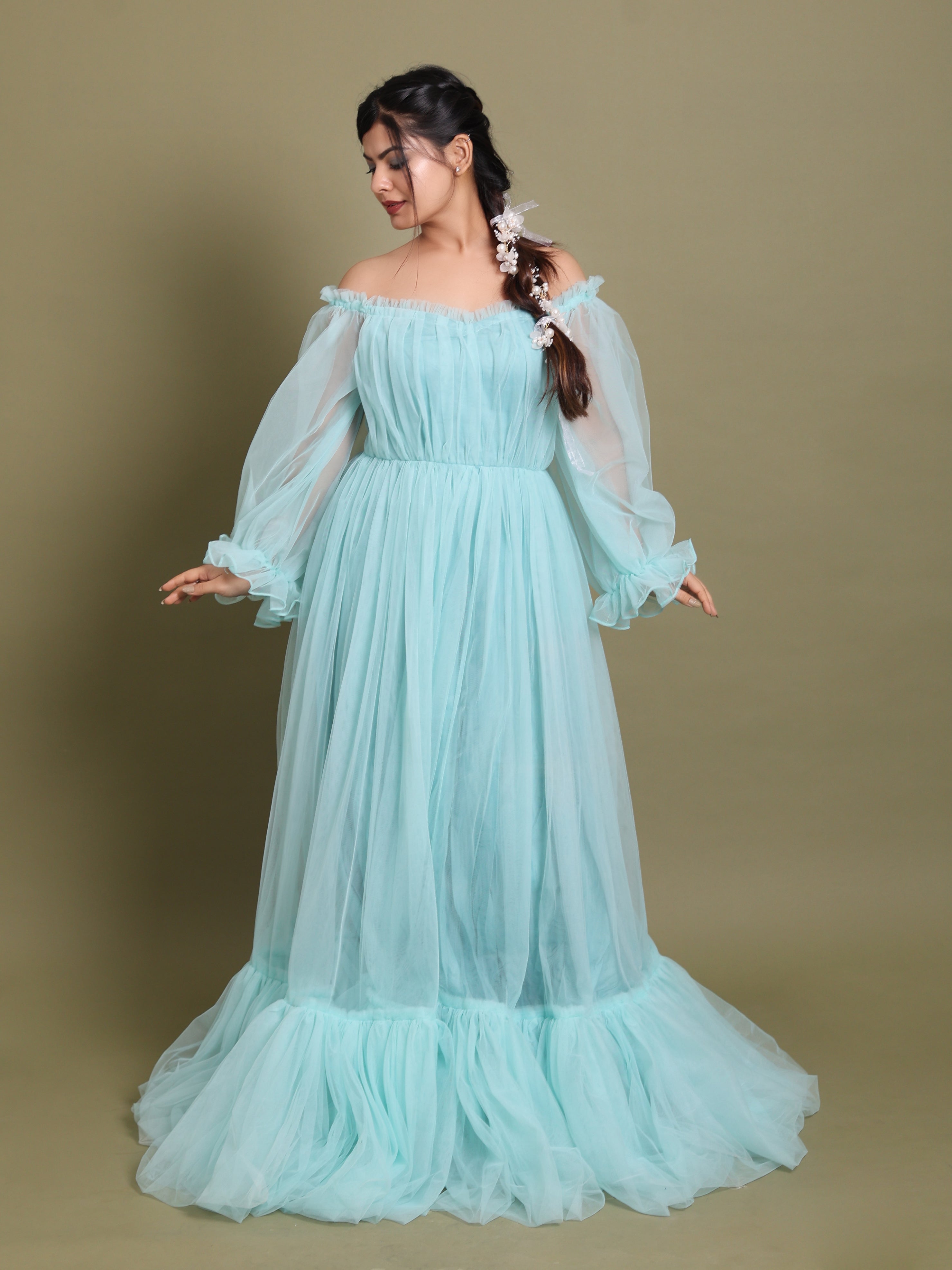 Ice Blue Gown