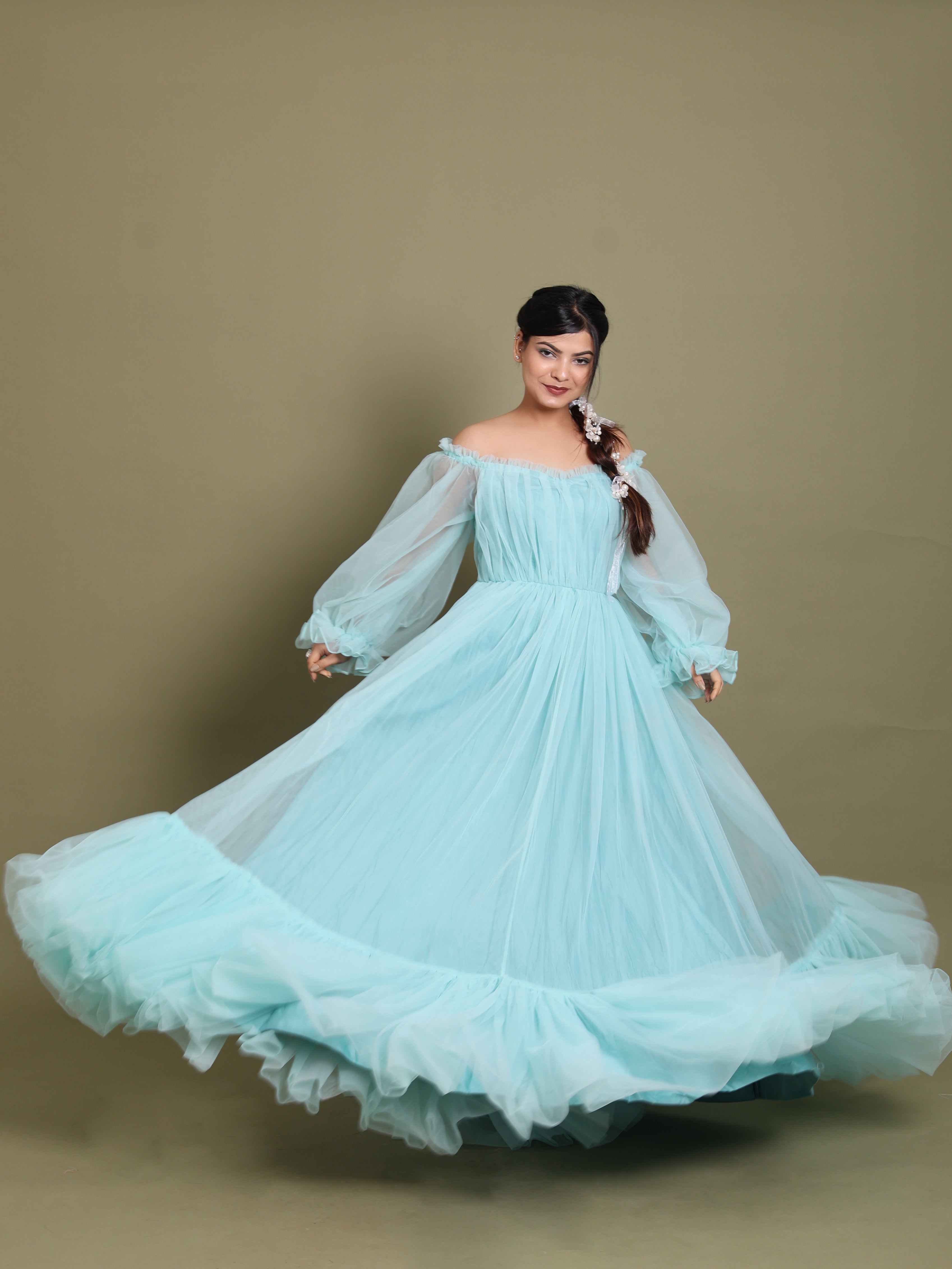 Ice Blue Gown