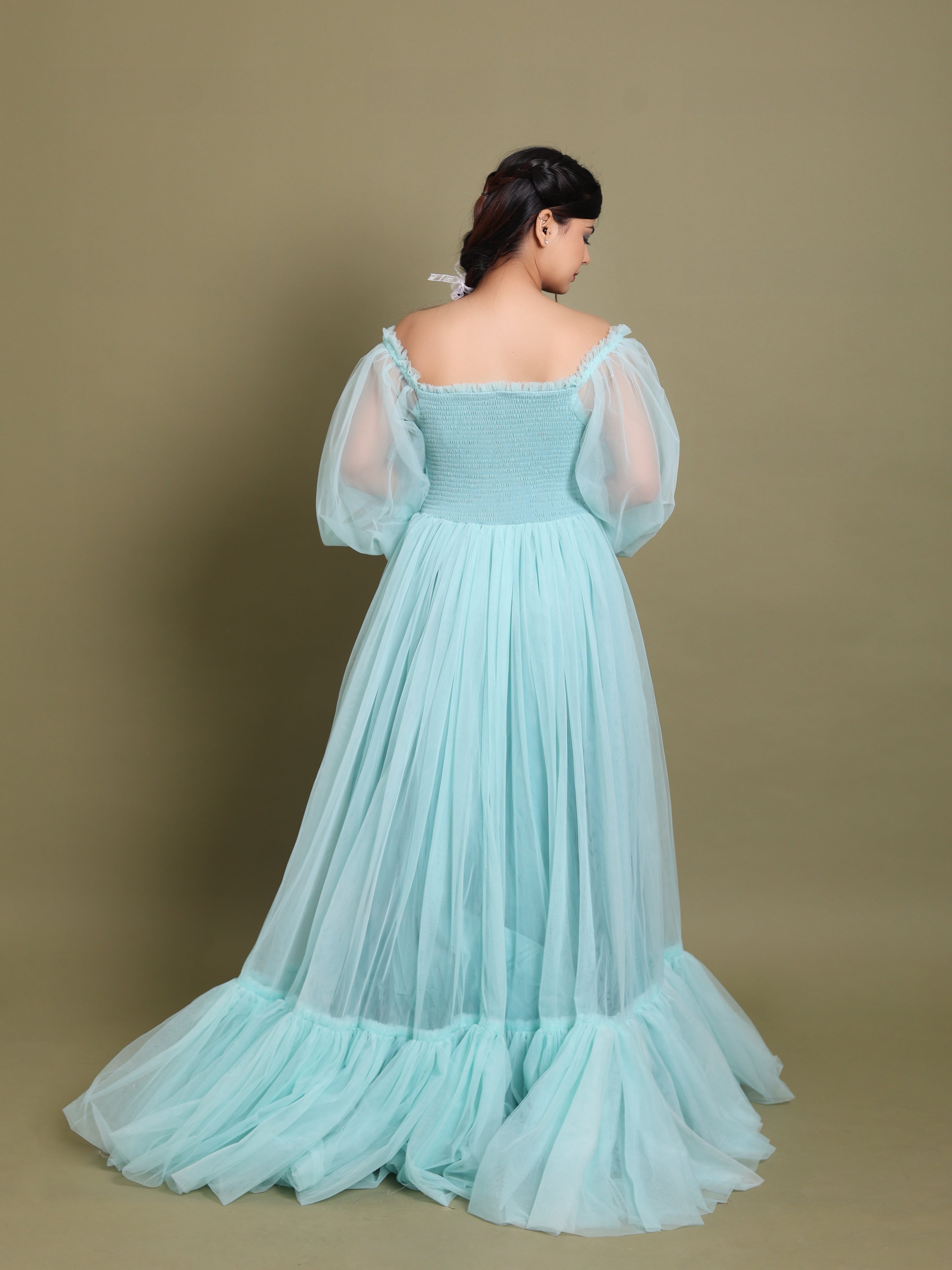 Ice Blue Gown