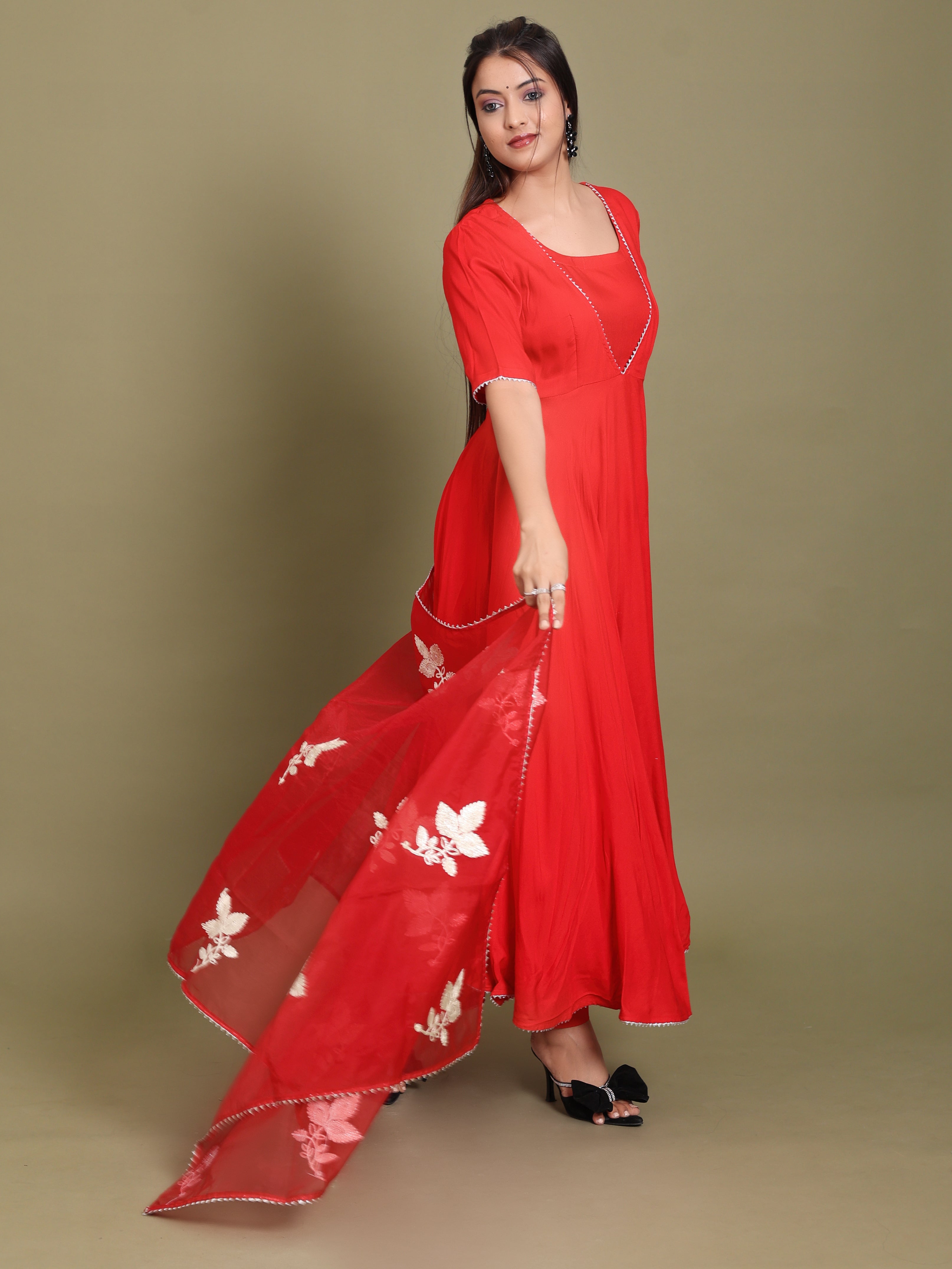 Candy Red Suit Set