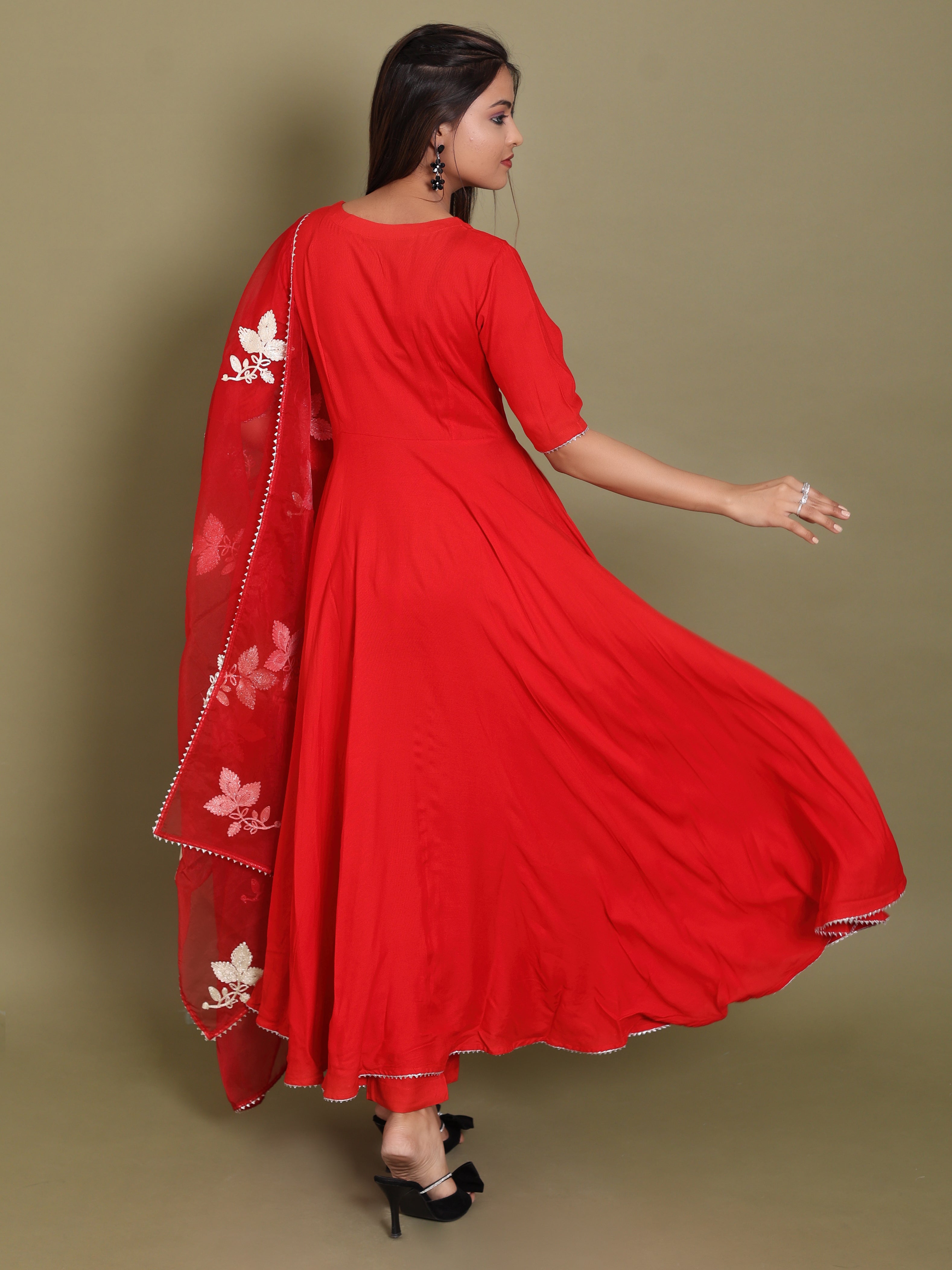 Candy Red Suit Set