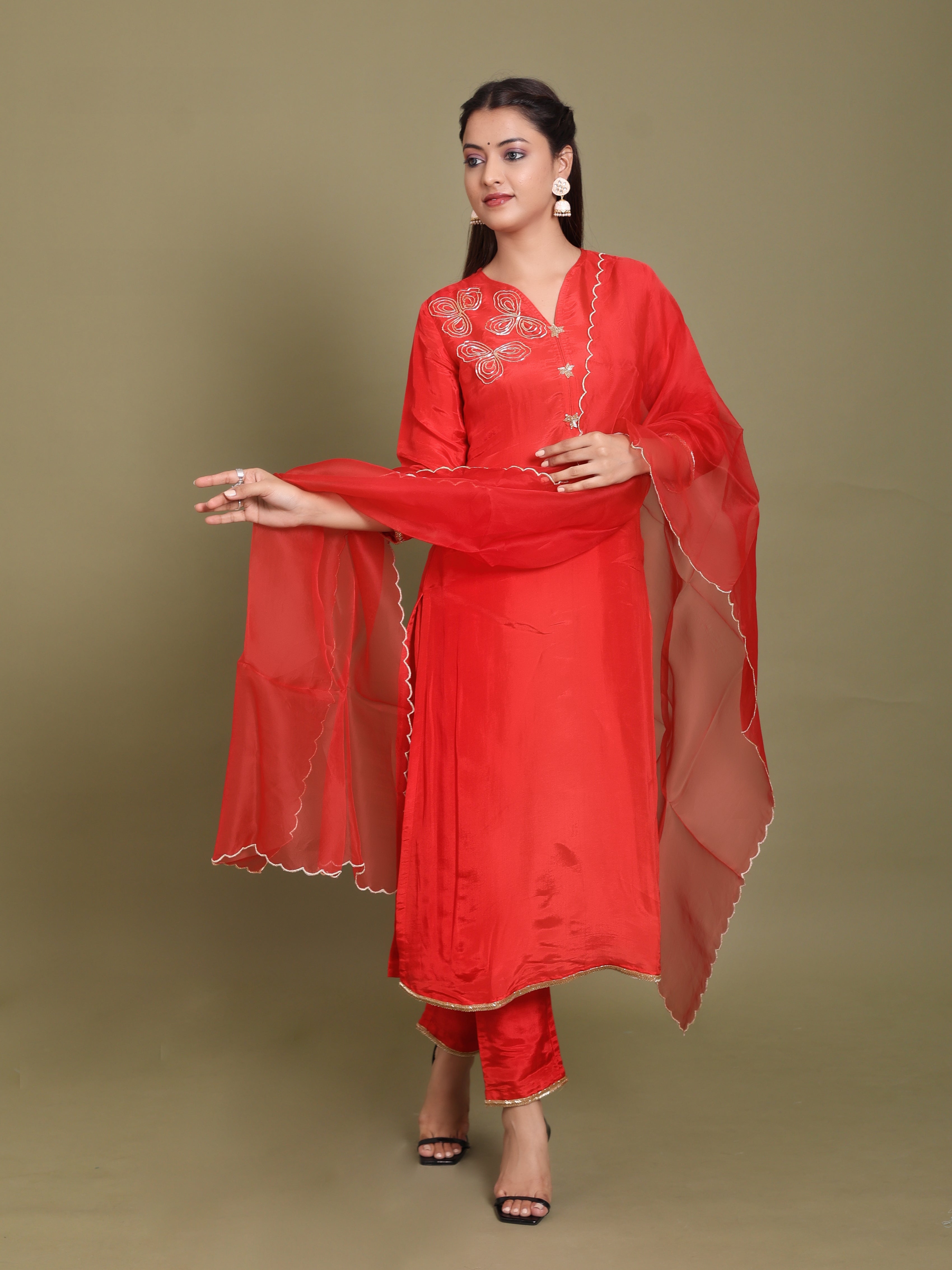 Persian Red Suit Set