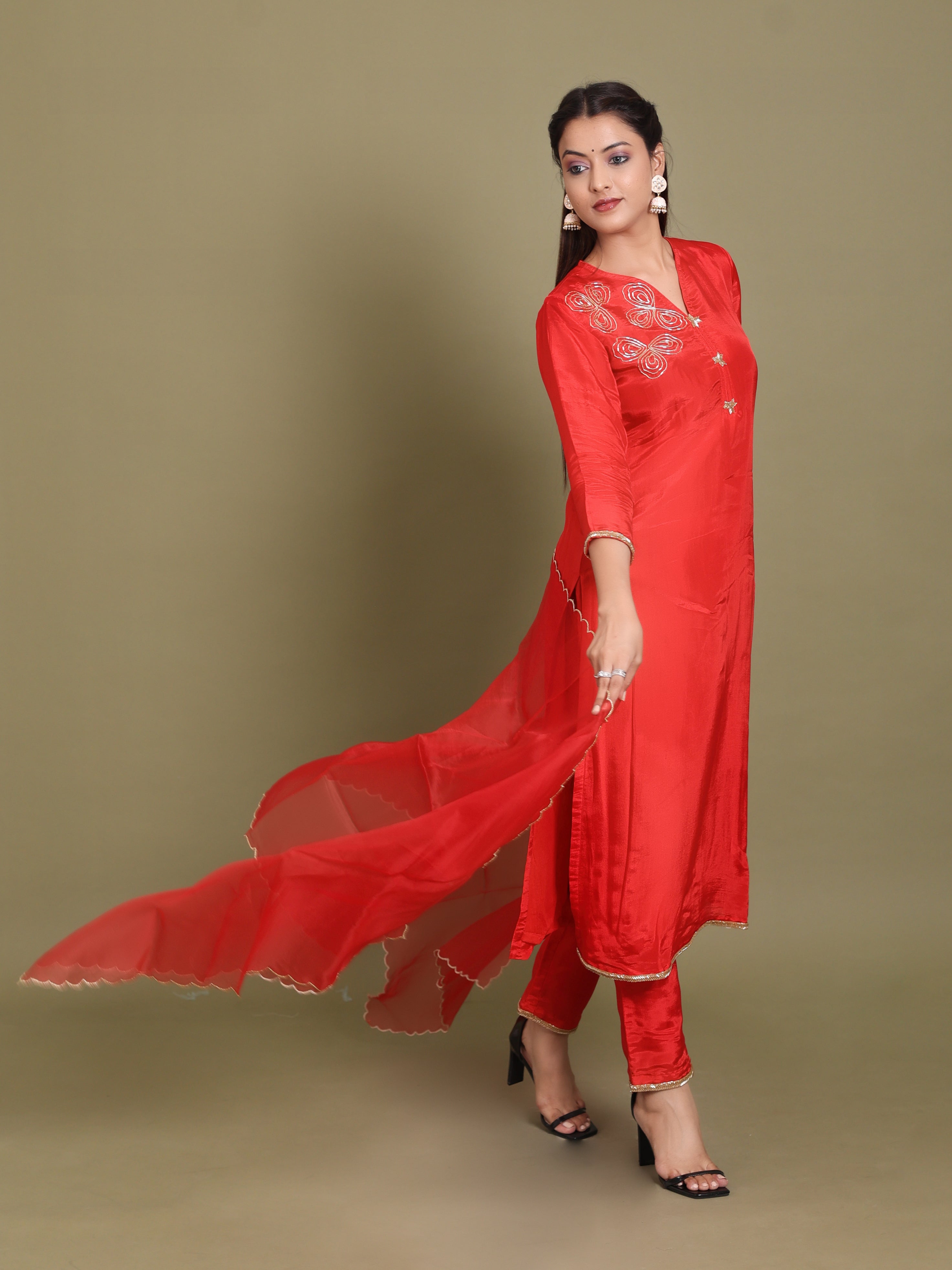 Persian Red Suit Set
