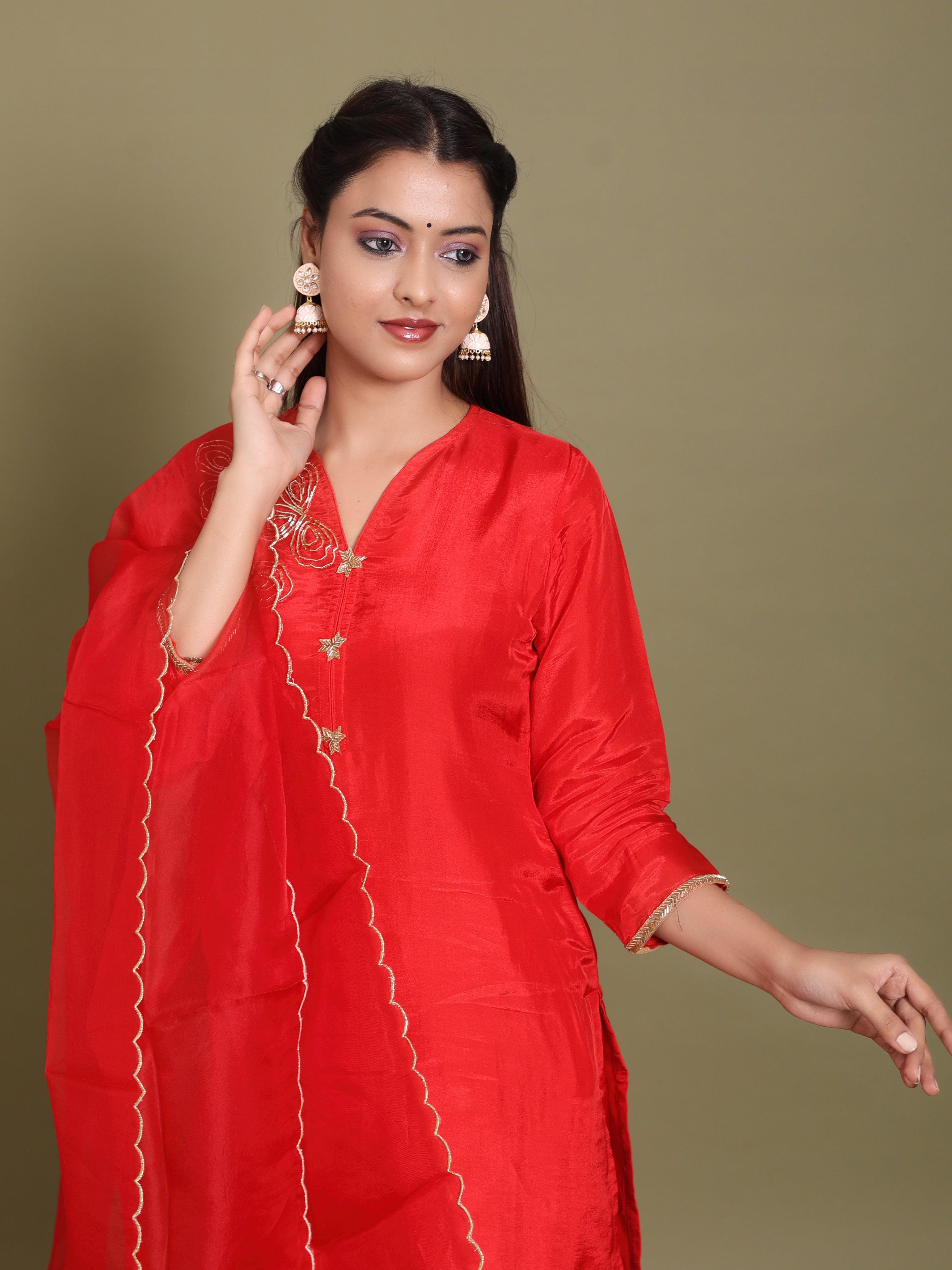 Persian Red Suit Set