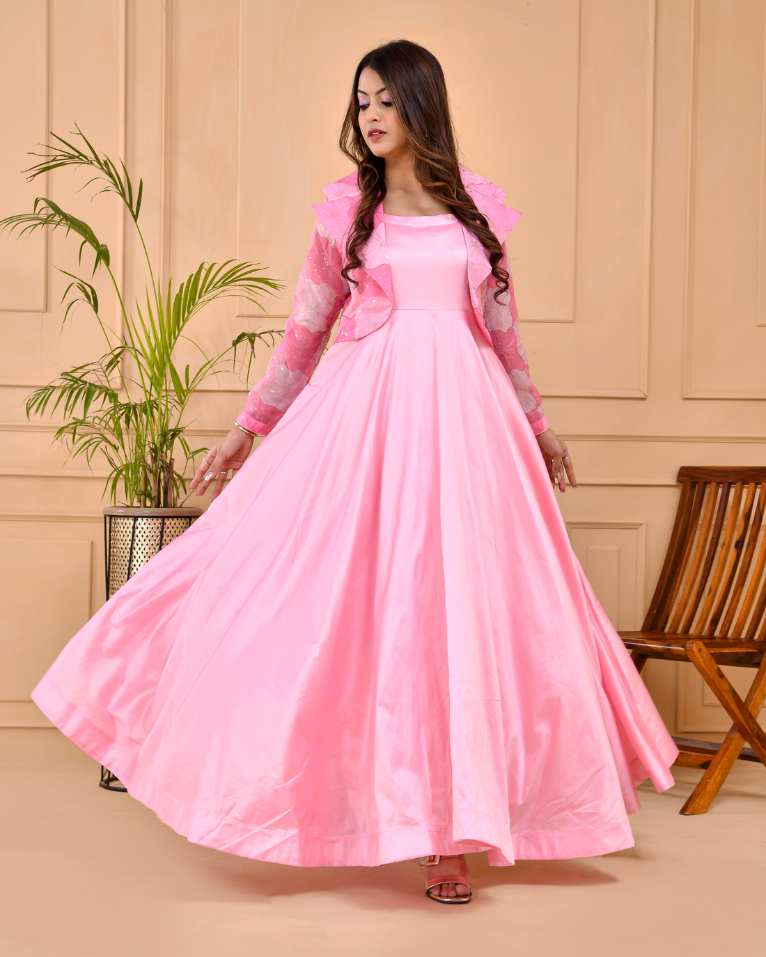 Bubblegum Flare Jacket Dress