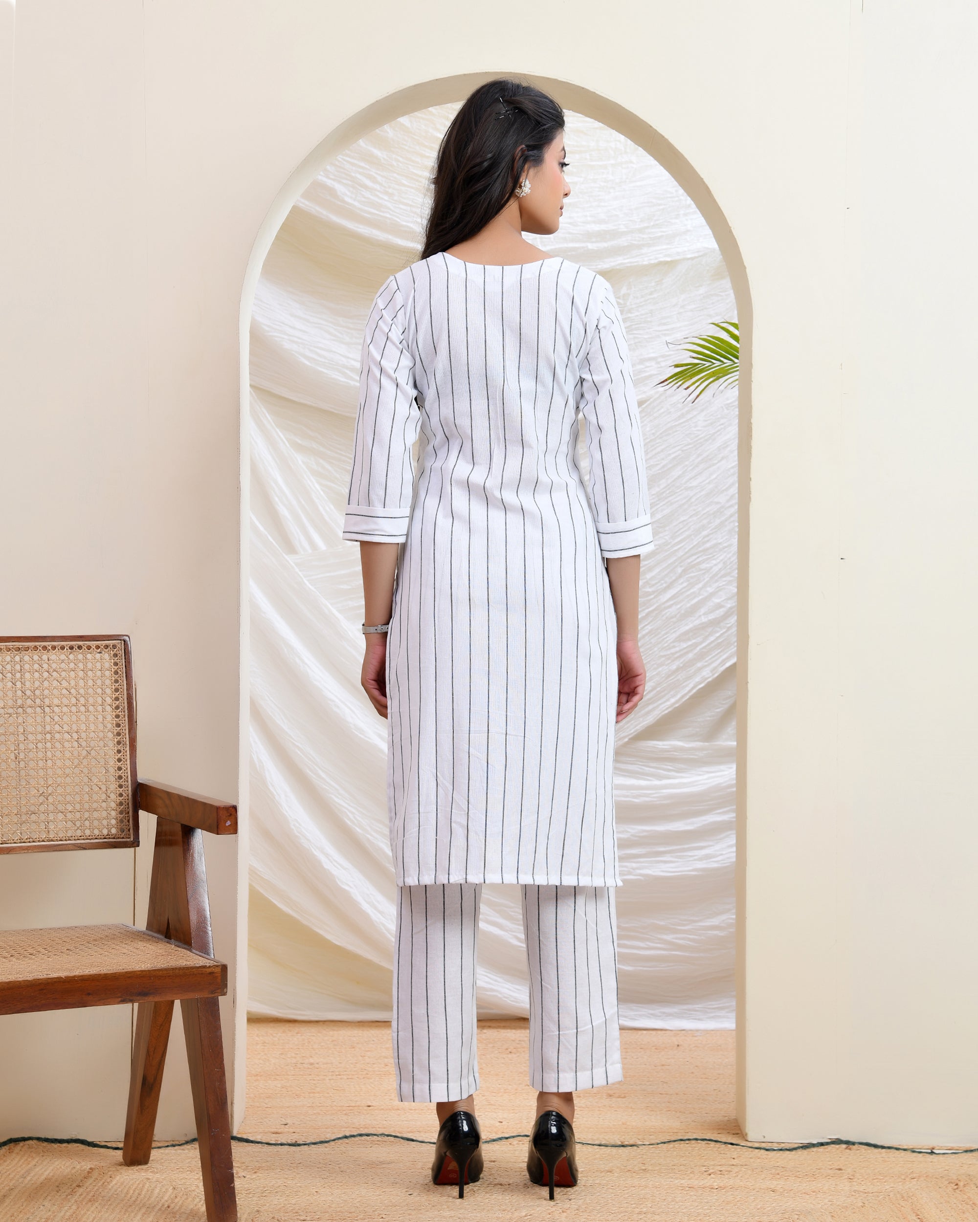 Classic White Co-ord Set