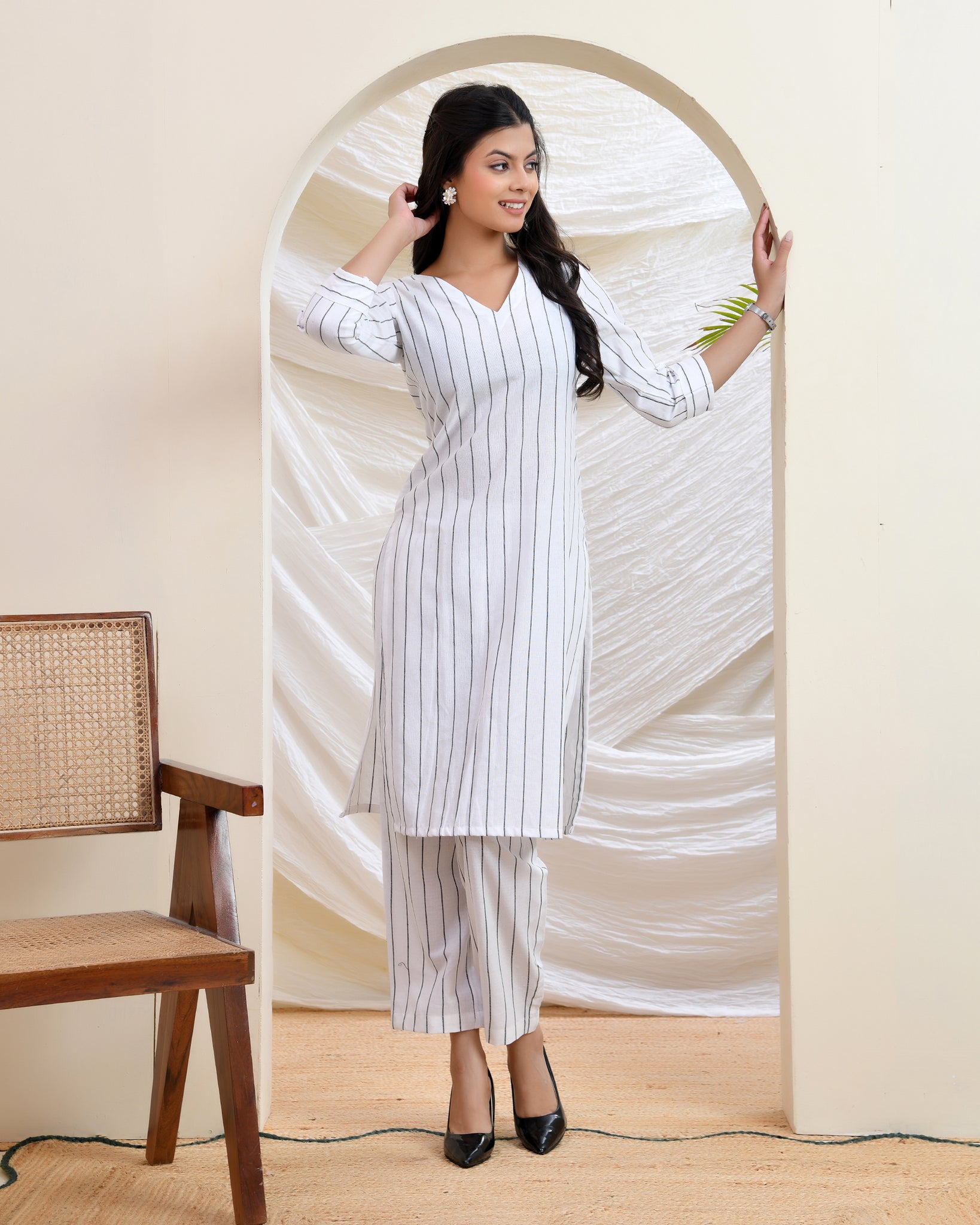 Classic White Co-ord Set