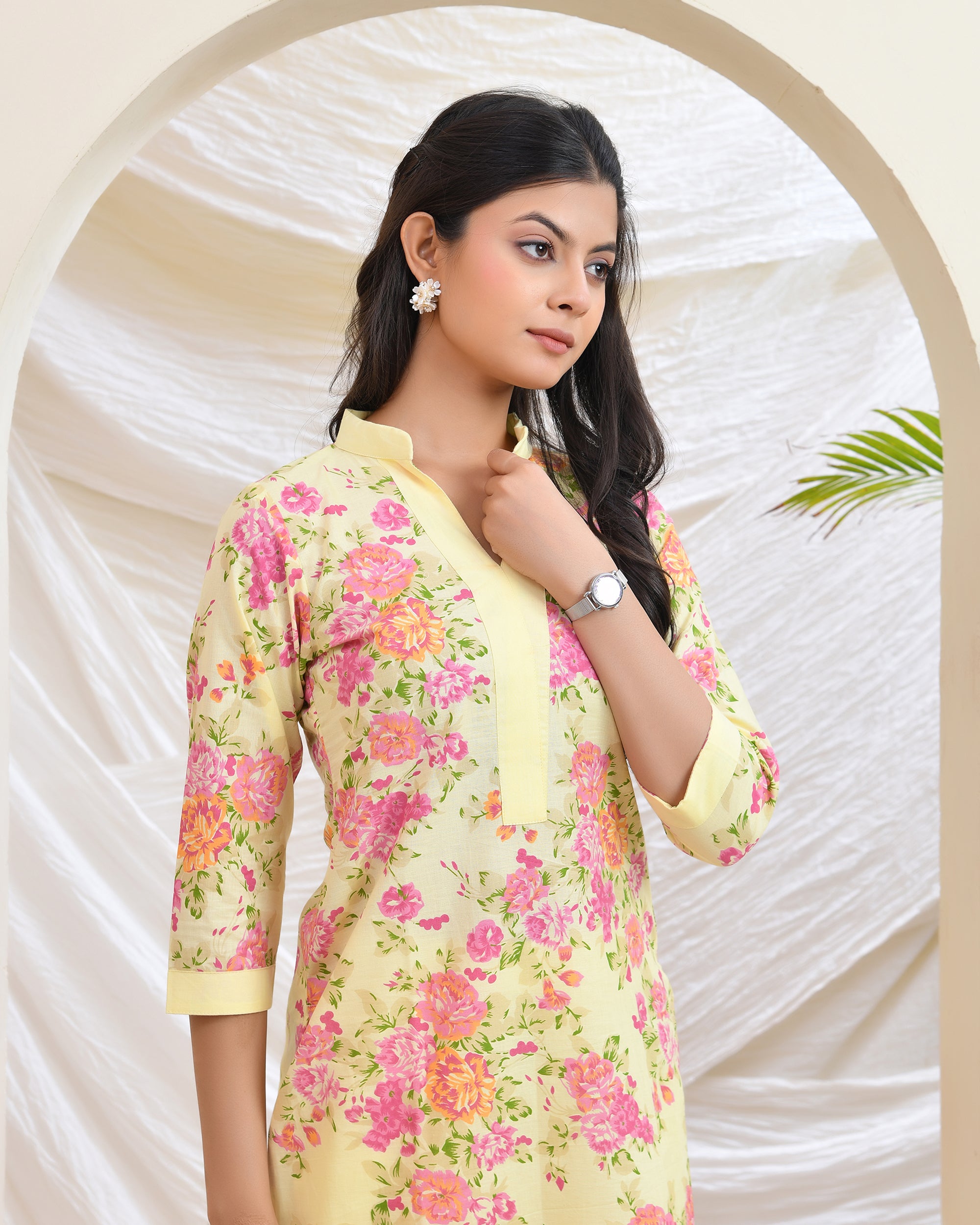 Yellow Floral Co-ord Set