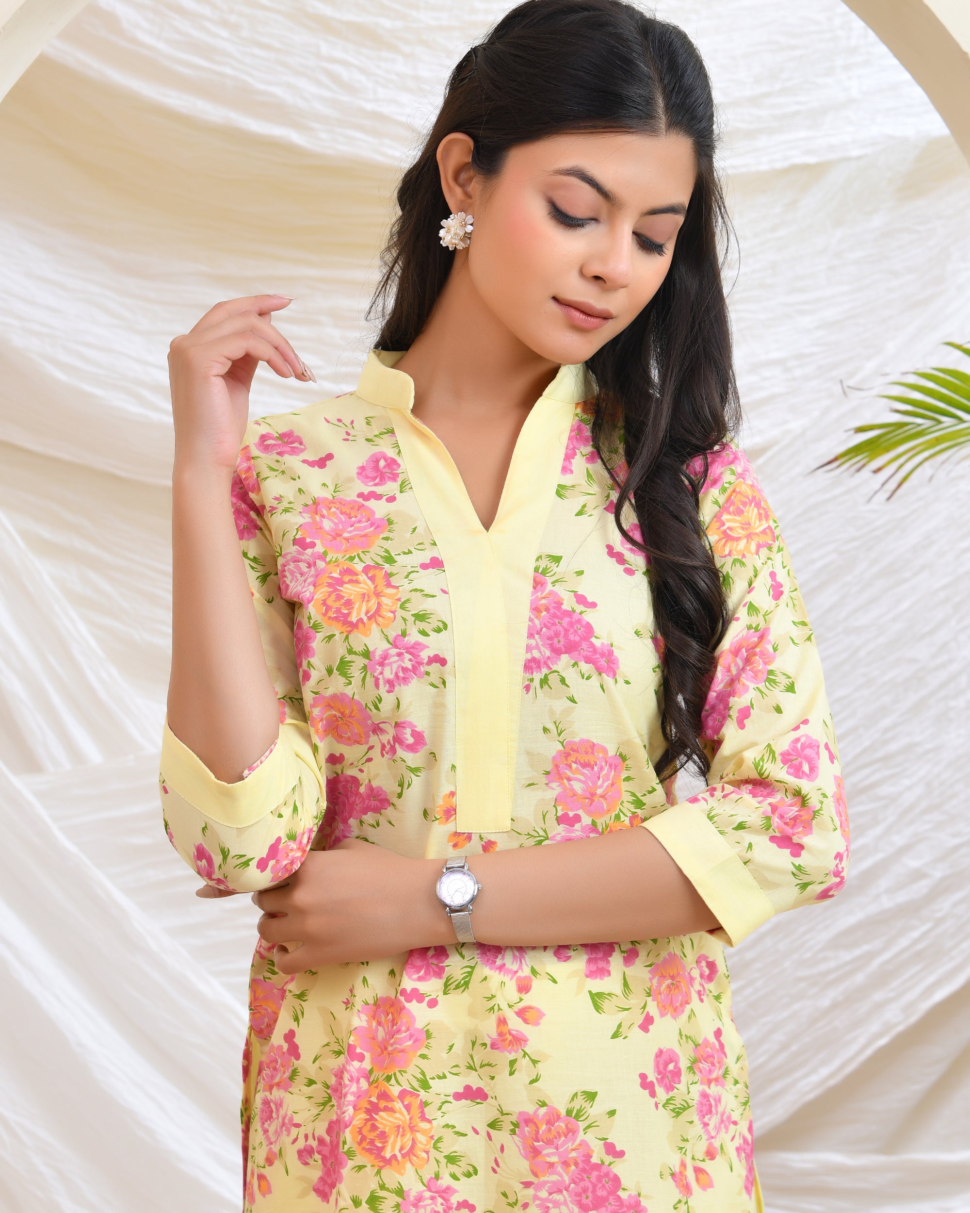 Yellow Floral Co-ord Set