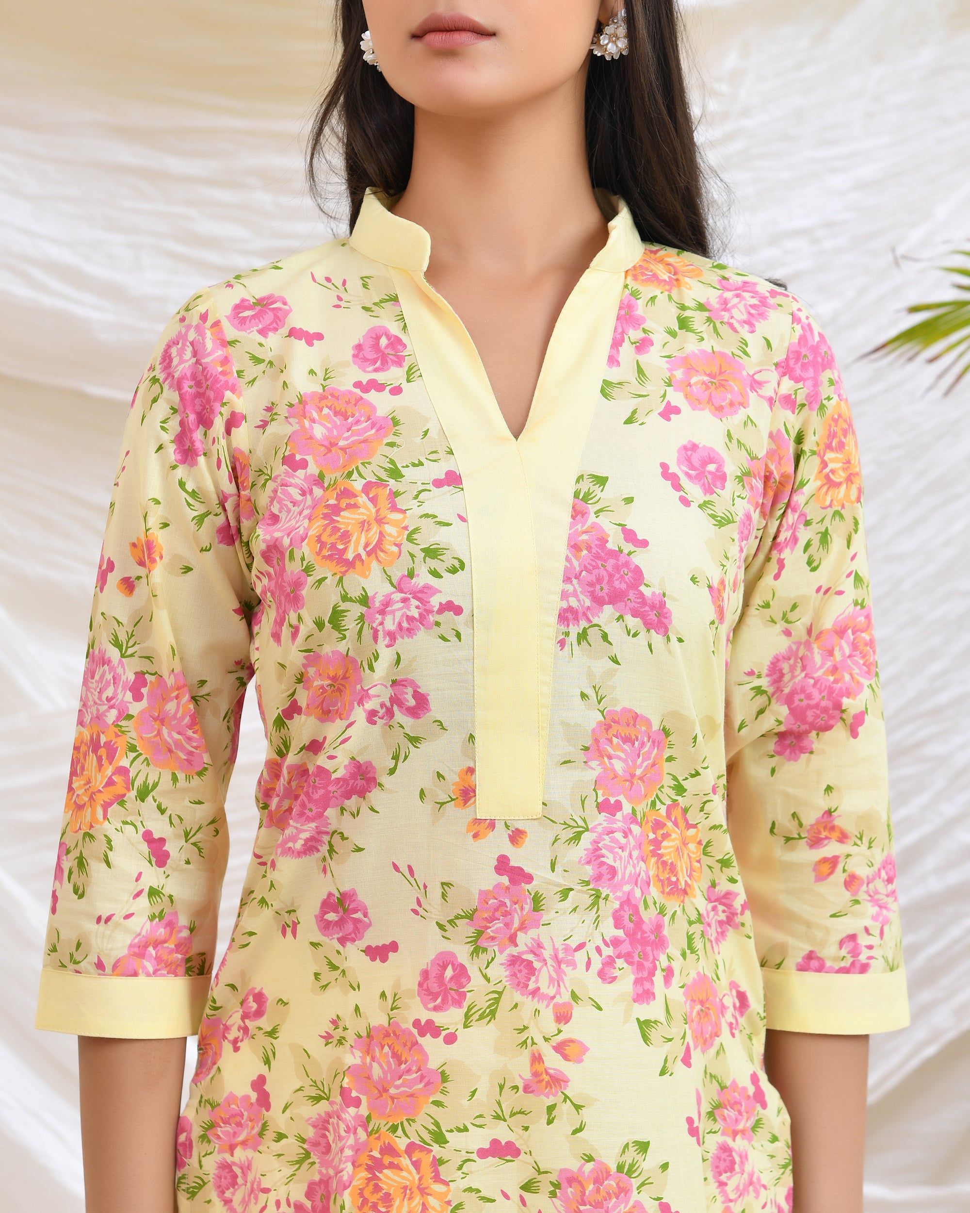 Yellow Floral Co-ord Set