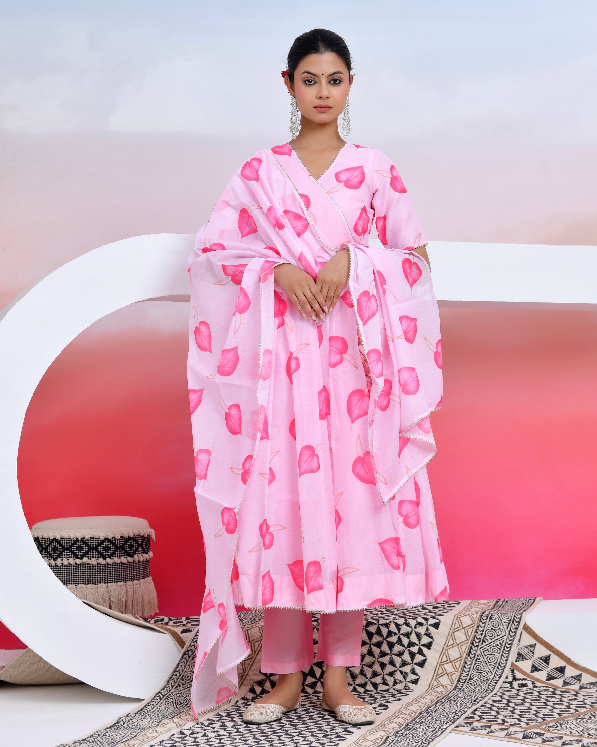 Baby Pink Suit Set