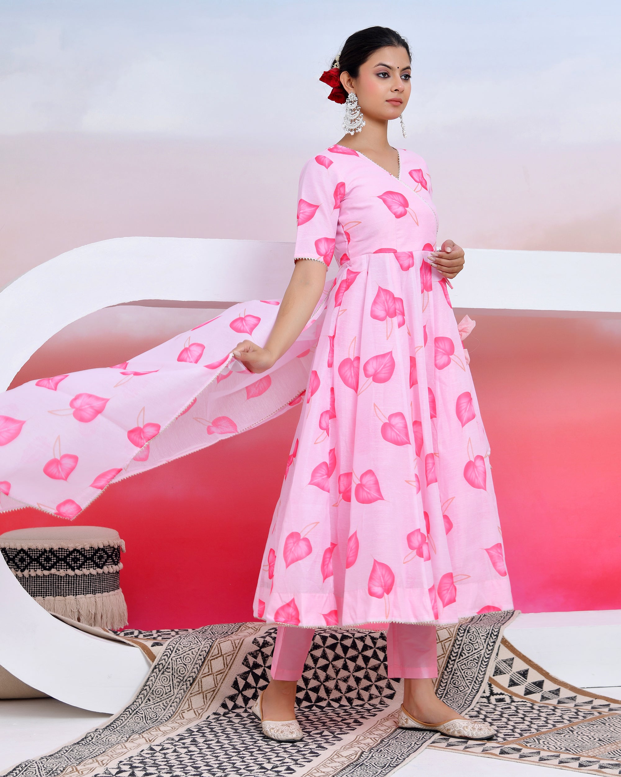 Baby Pink Suit Set