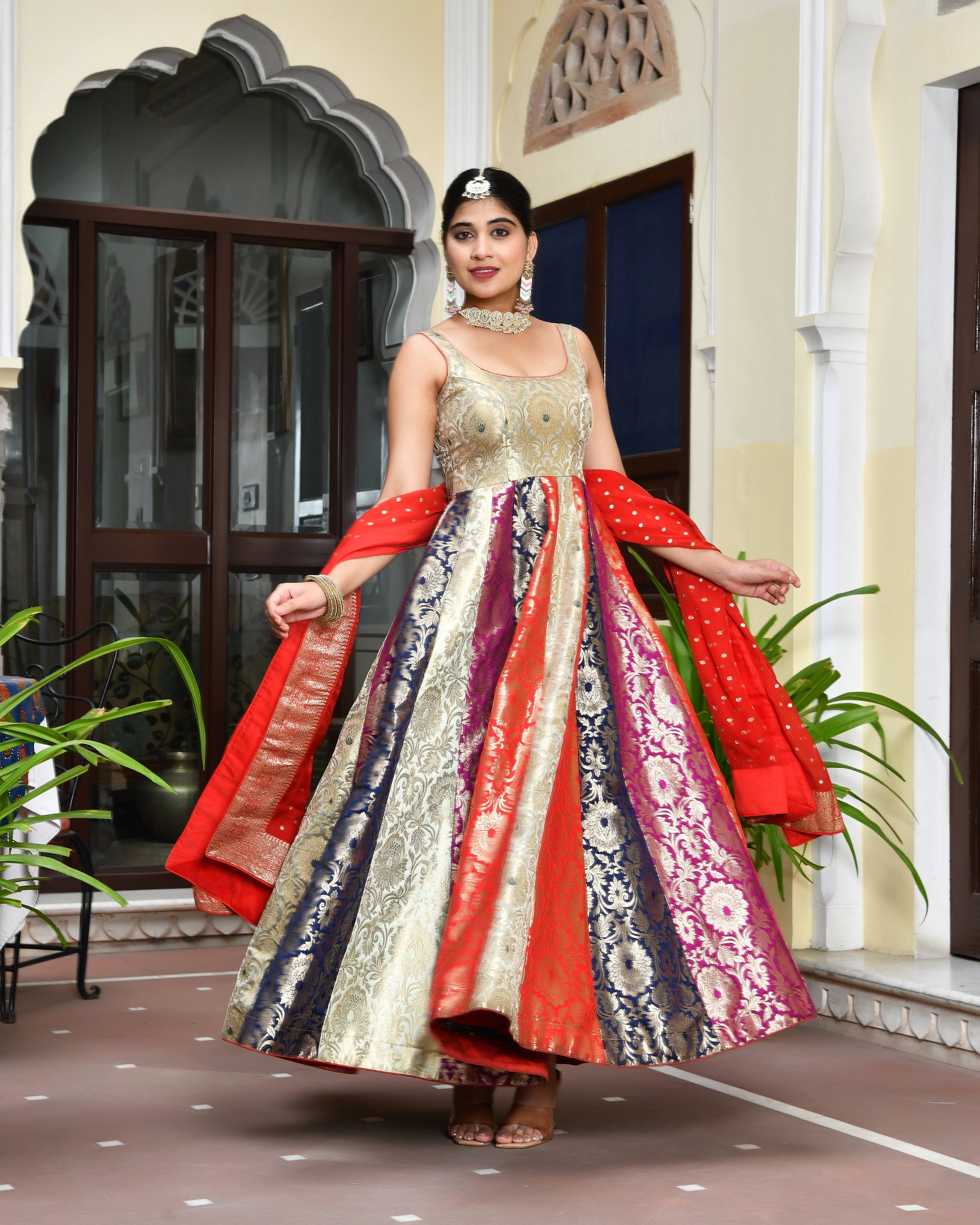 Radha Rani Anarkali Suit Set