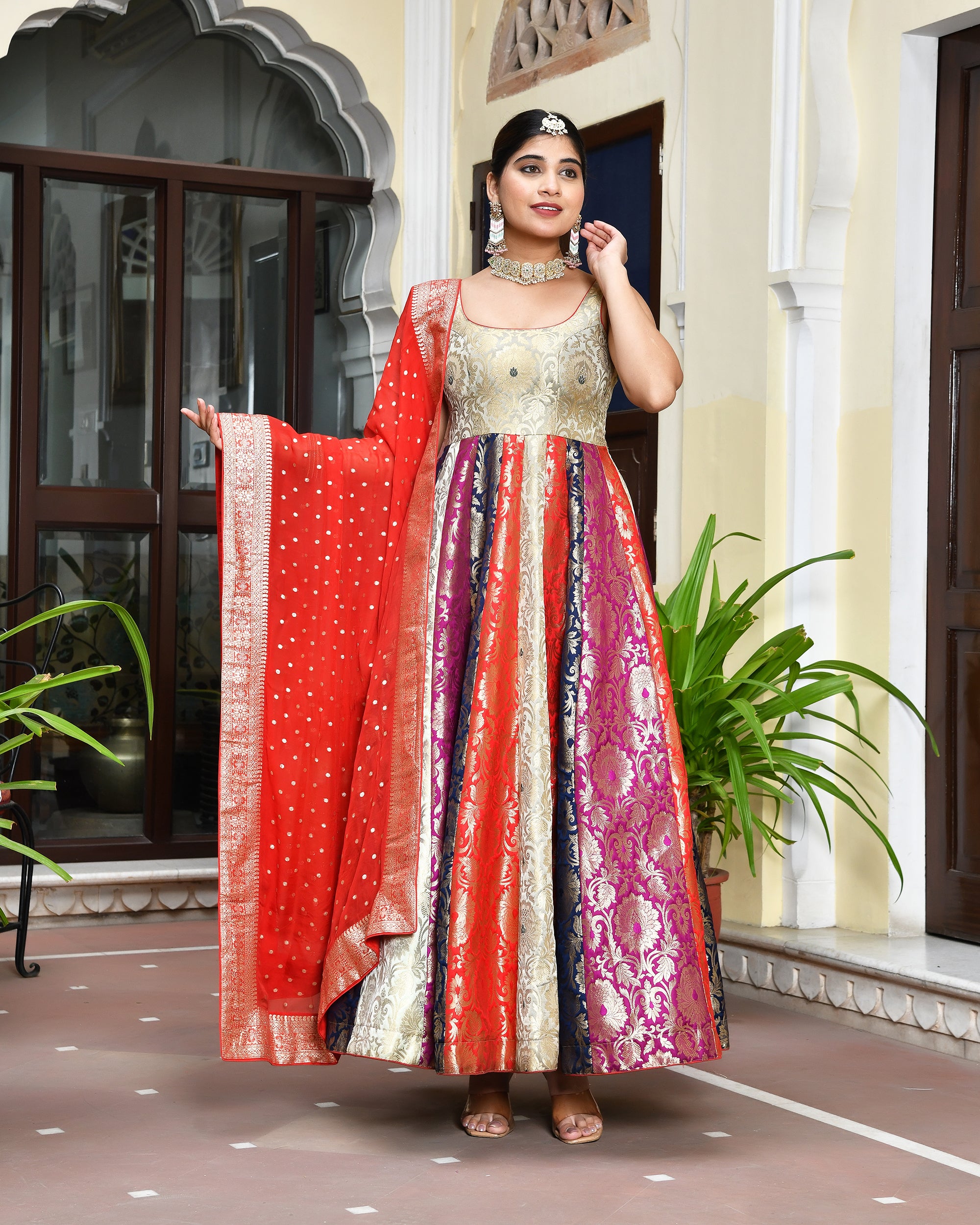 Radha Rani Anarkali Suit Set