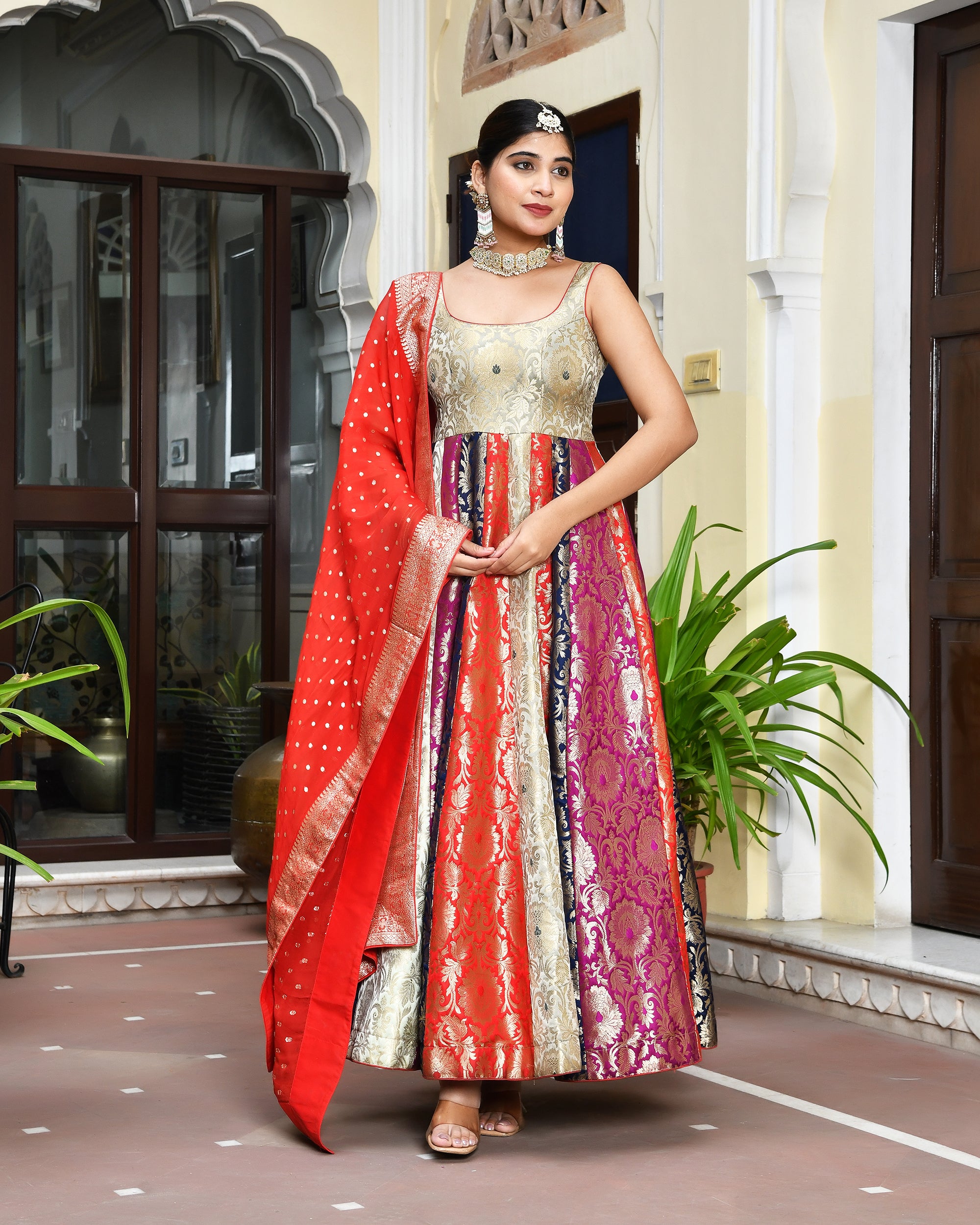 Radha Rani Anarkali Suit Set