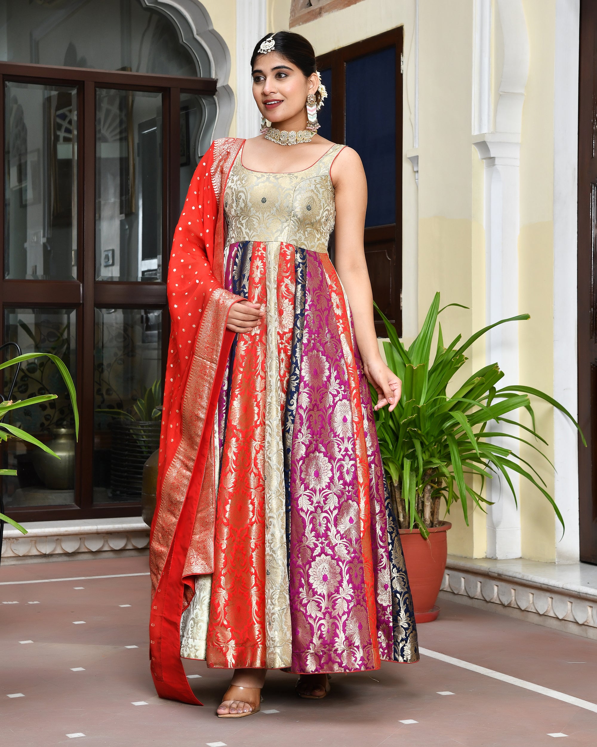 Radha Rani Anarkali Suit Set