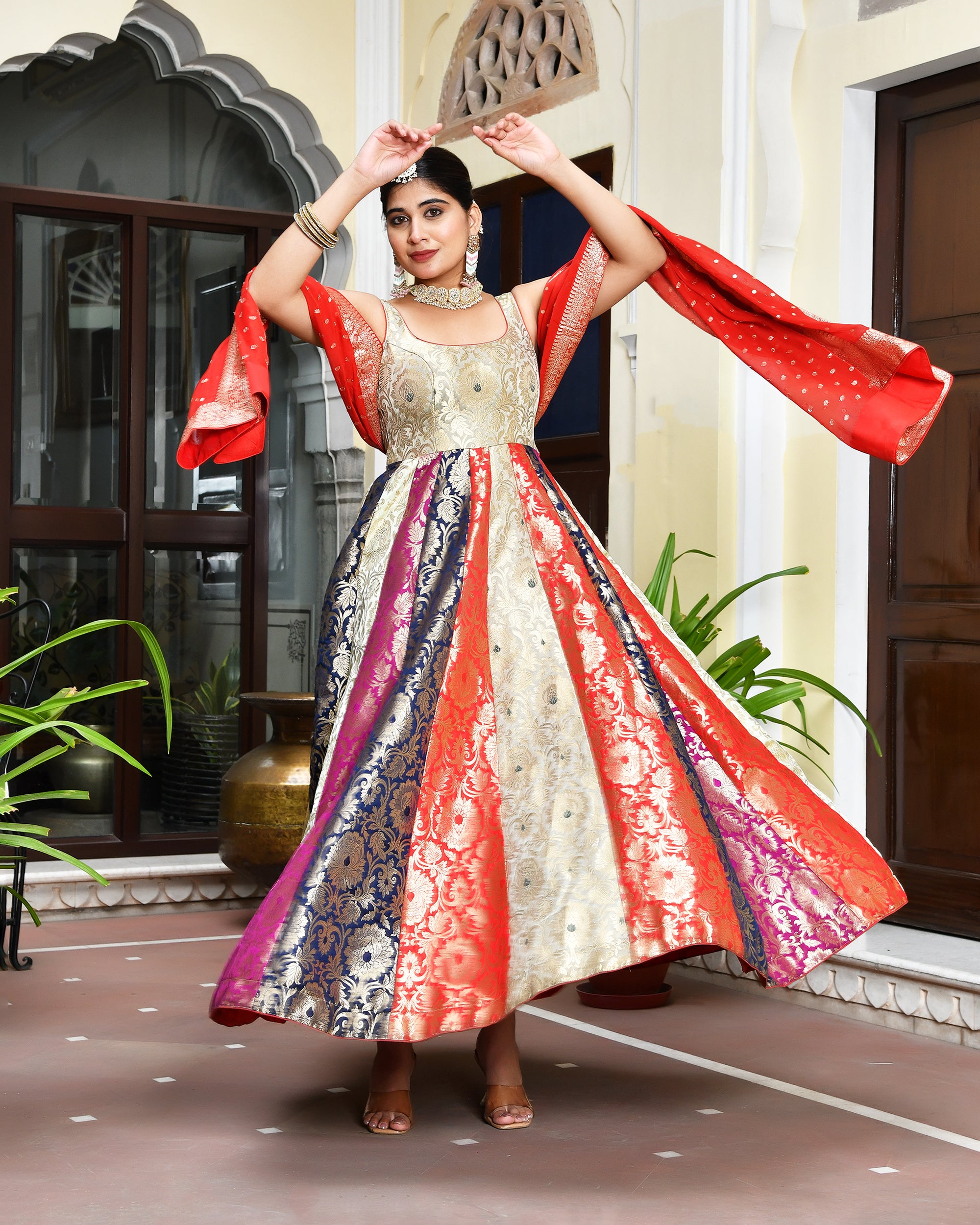 Radha Rani Anarkali Suit Set