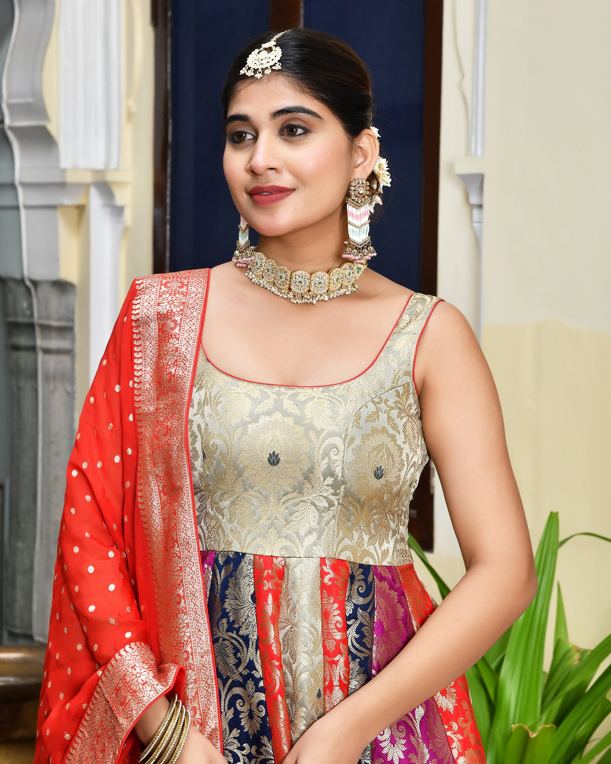 Radha Rani Anarkali Suit Set
