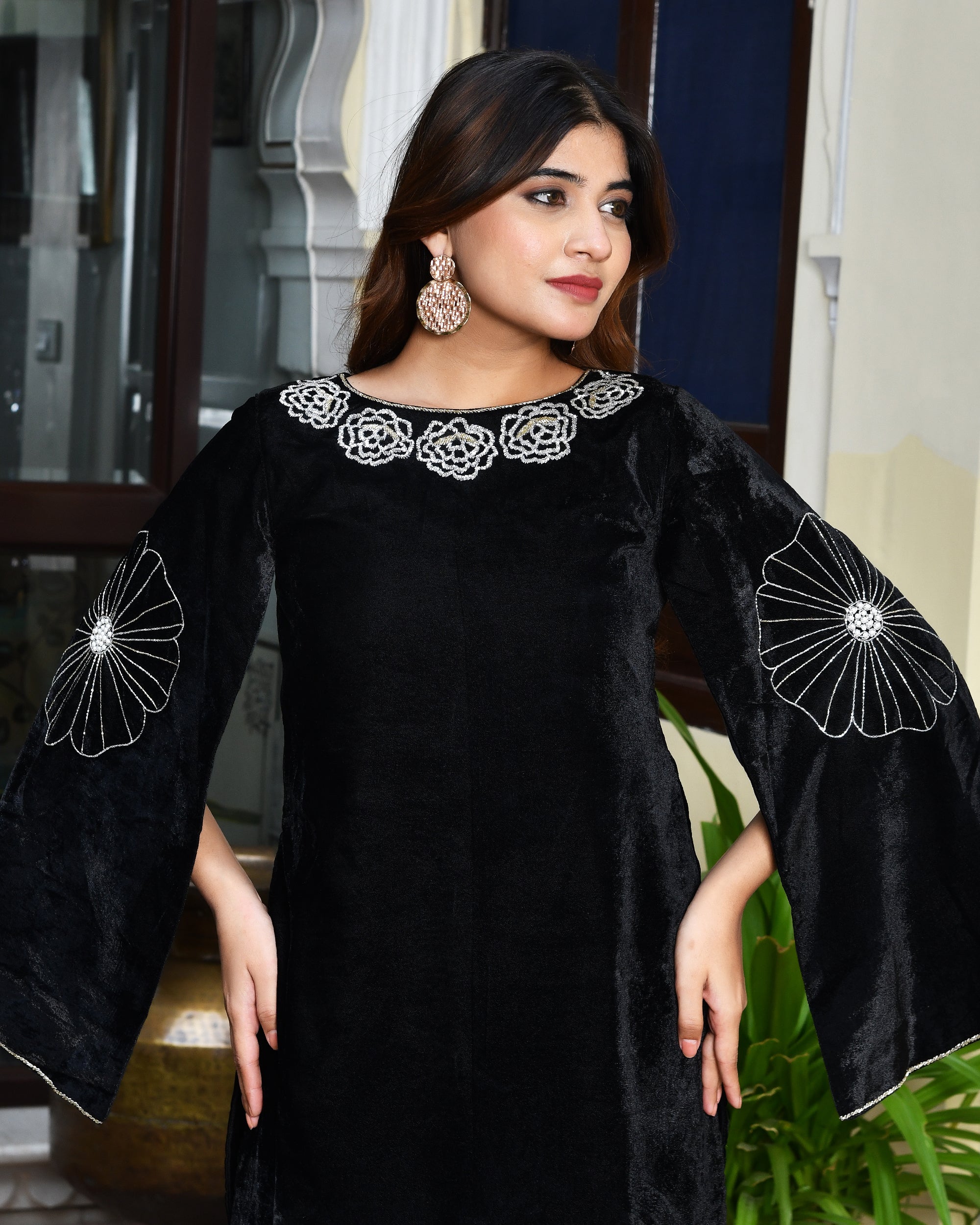 Jannat Velvet Co-ord Set