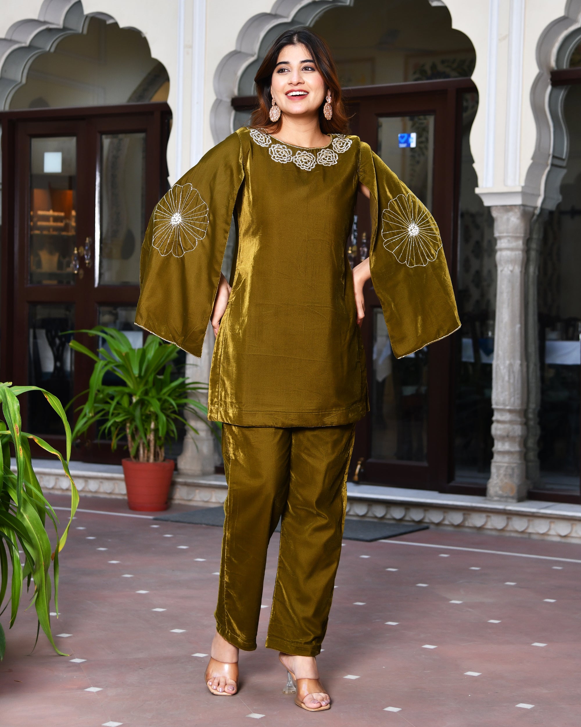 Heer Velvet Co-ord Set