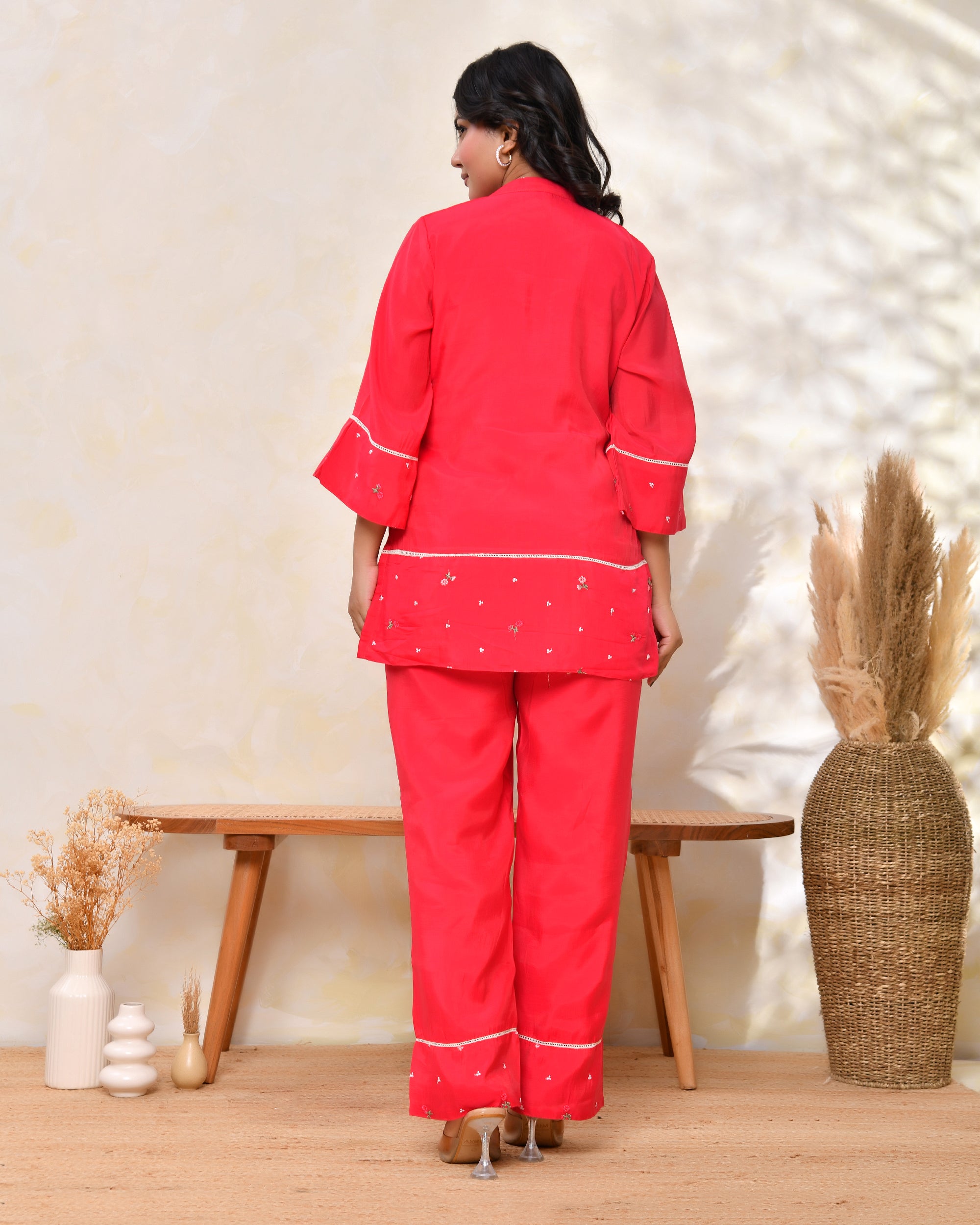 Pink Phuleri Coord Set