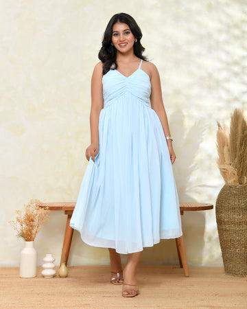 Butter Blue Maxi Dress