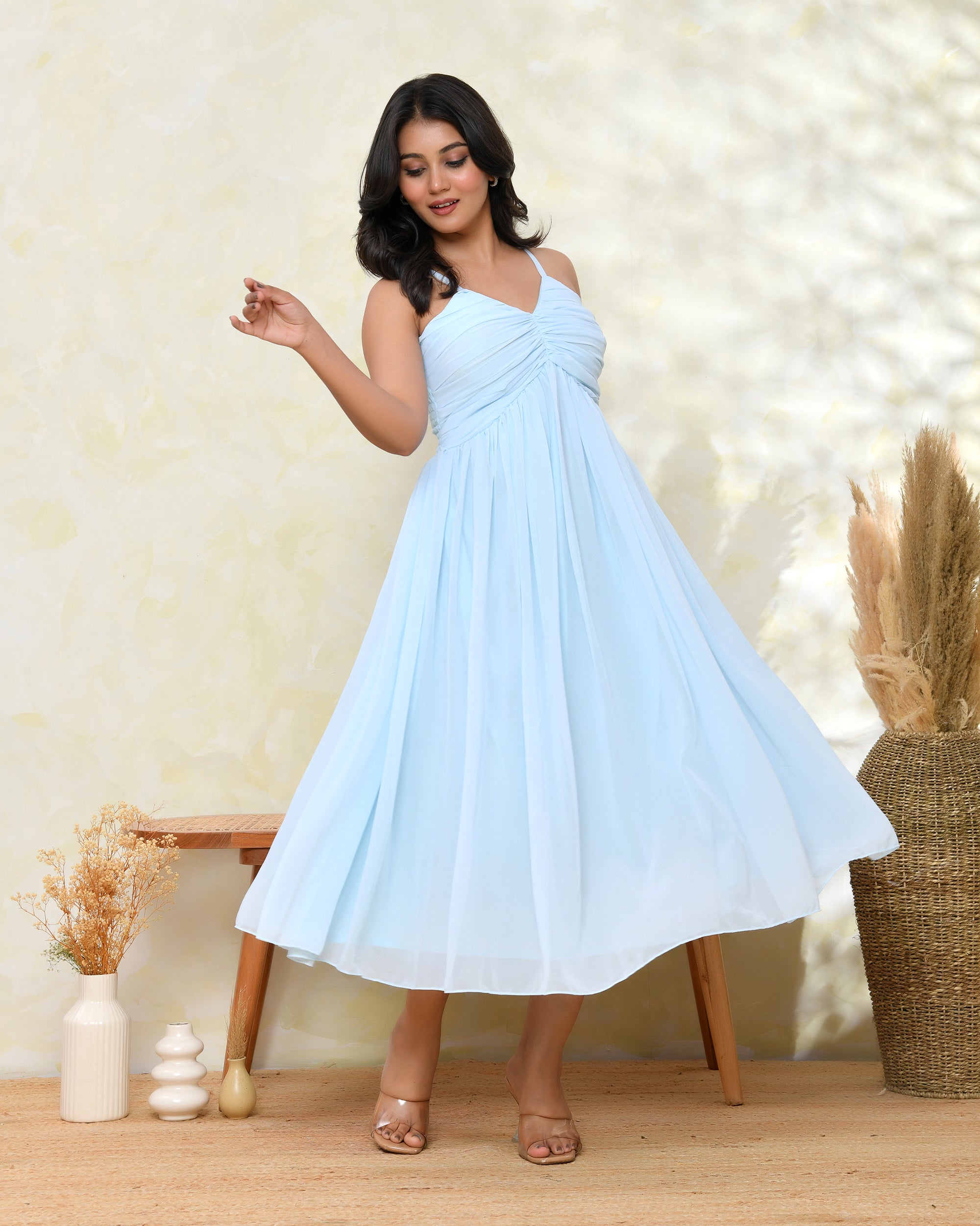 Butter Blue Maxi Dress