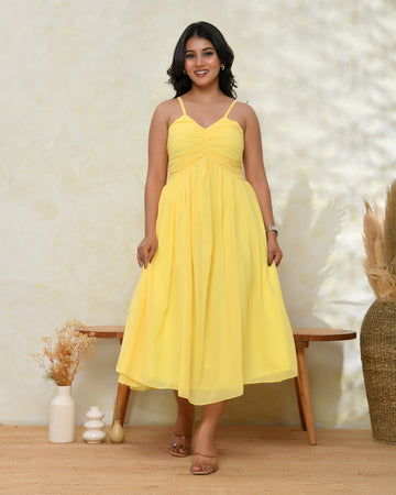 Butter Yellow Maxi Dress