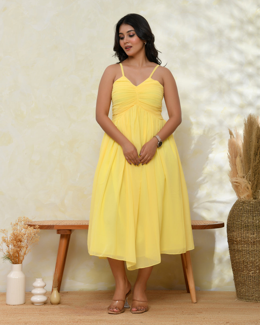 Butter Yellow Maxi Dress