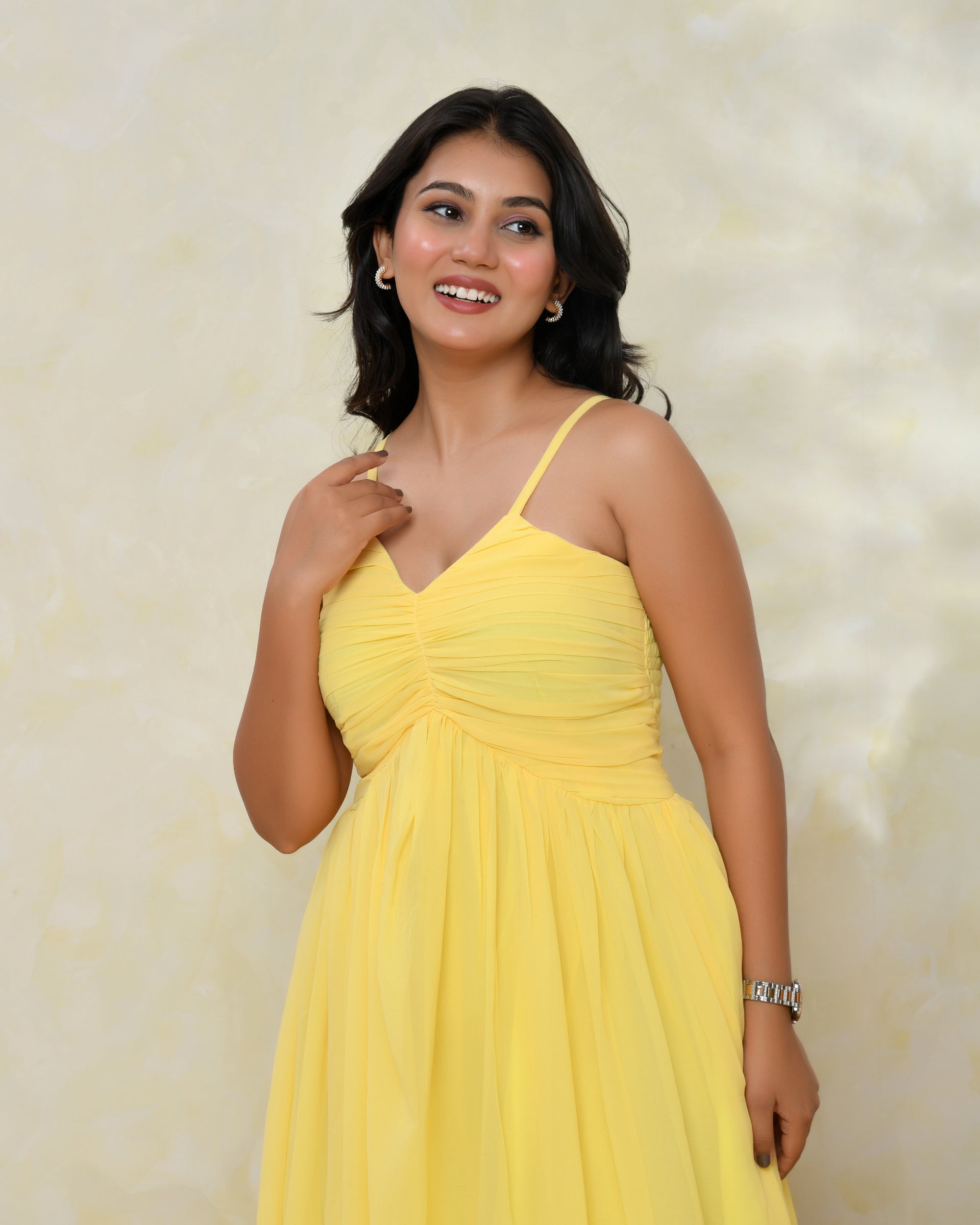 Butter Yellow Maxi Dress