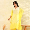 Yellow Handwork Kaftan Set