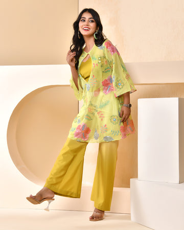 Melody Green Jacket Set