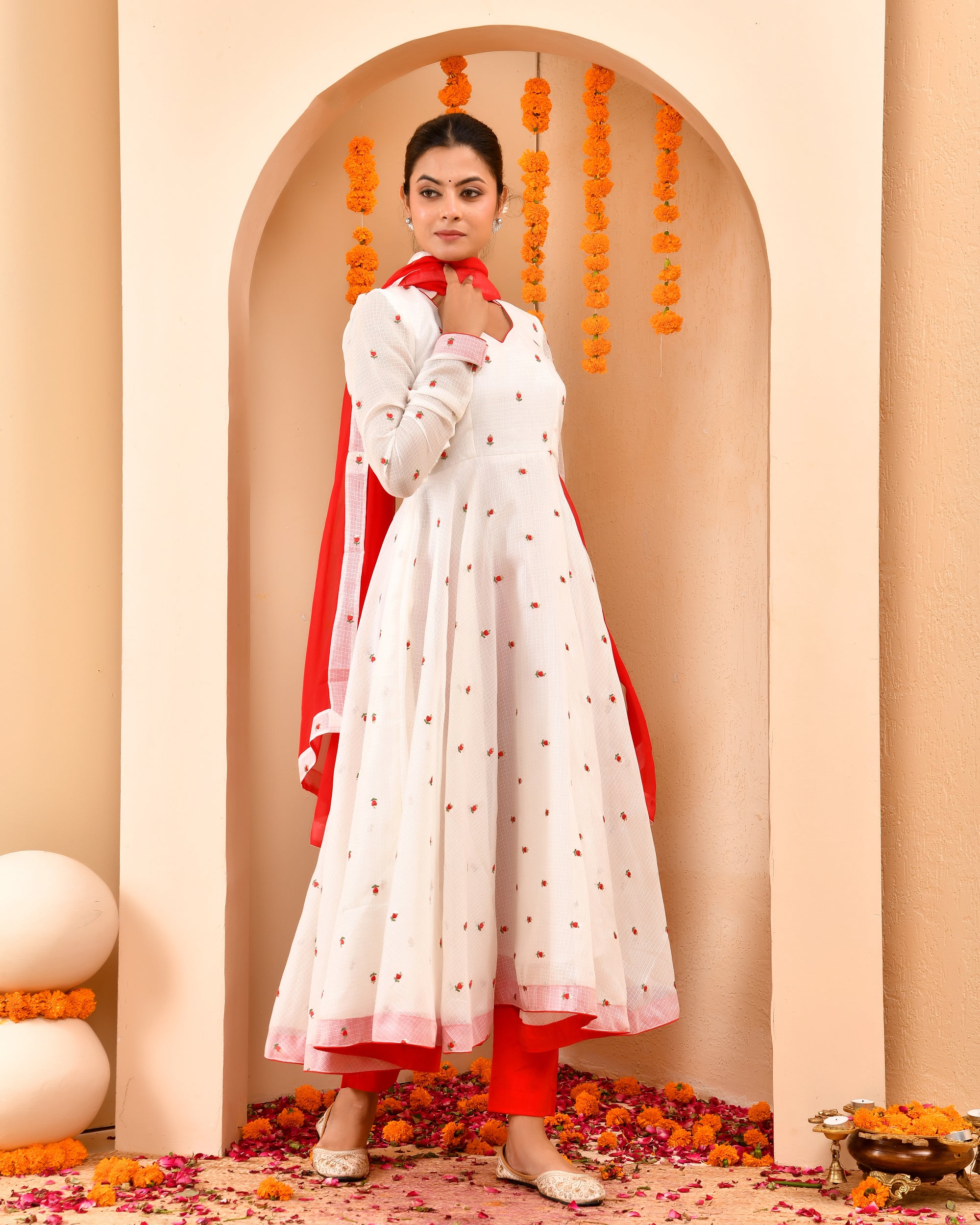 Radhika Anarkali doriya suit set